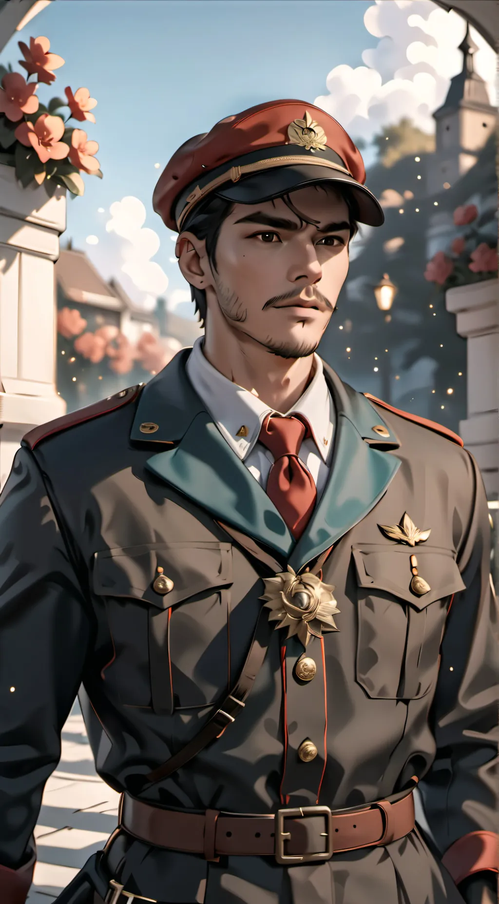 ai character: Steven background