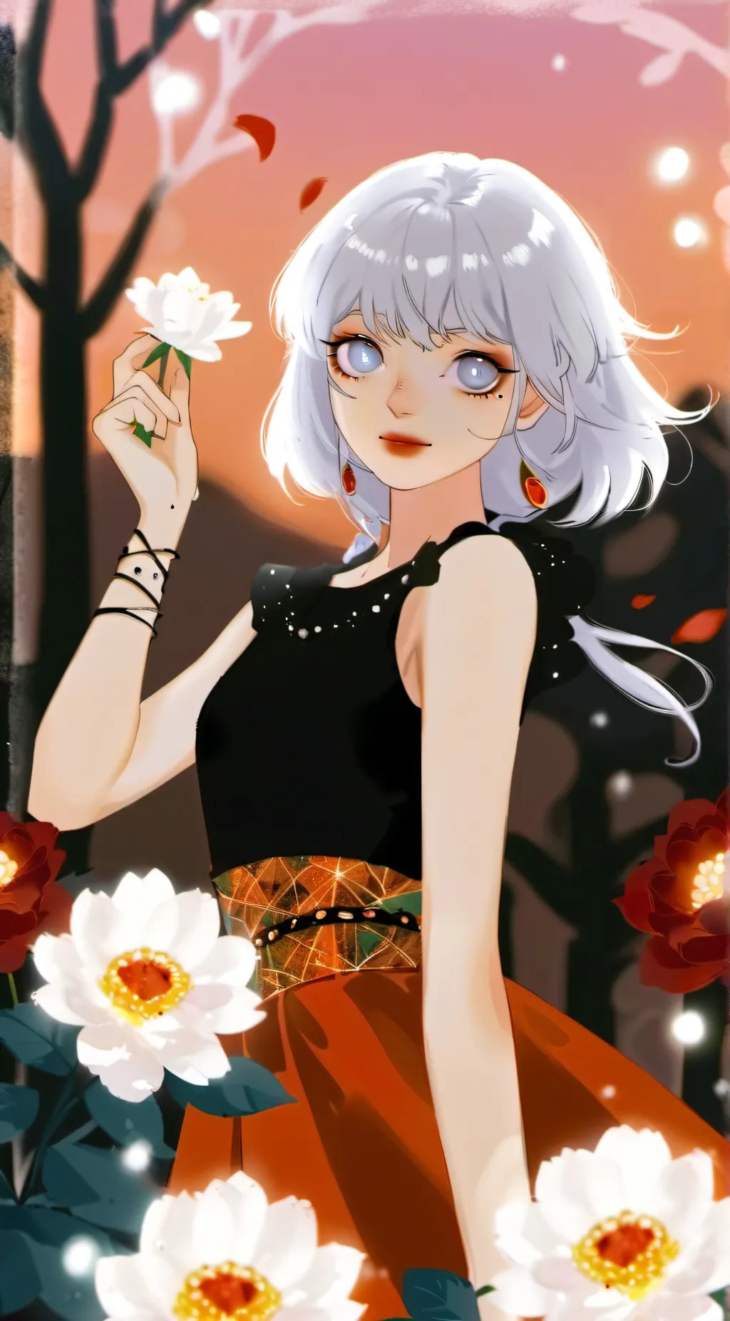 ai character: Lily background
