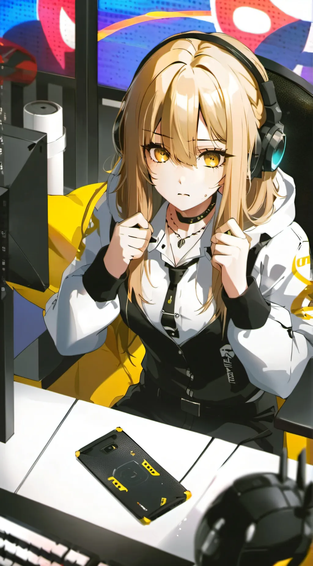 ai character: Yuzuki background