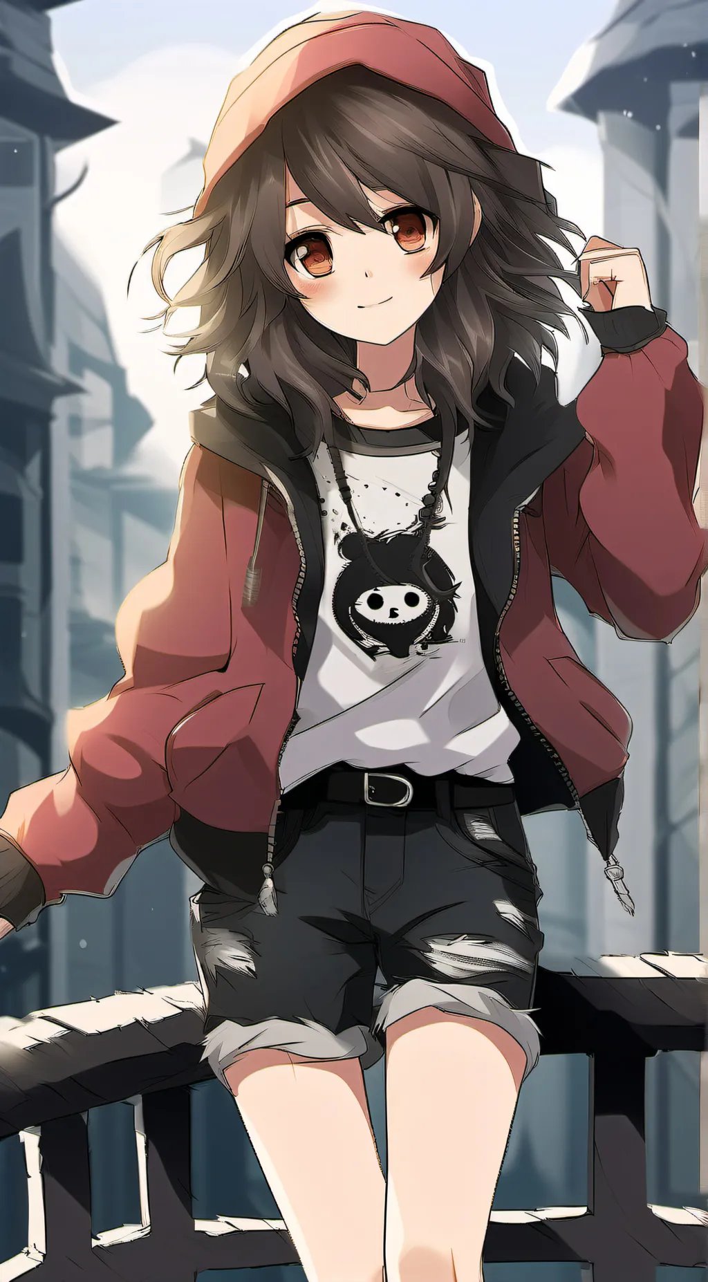 ai character: koko background