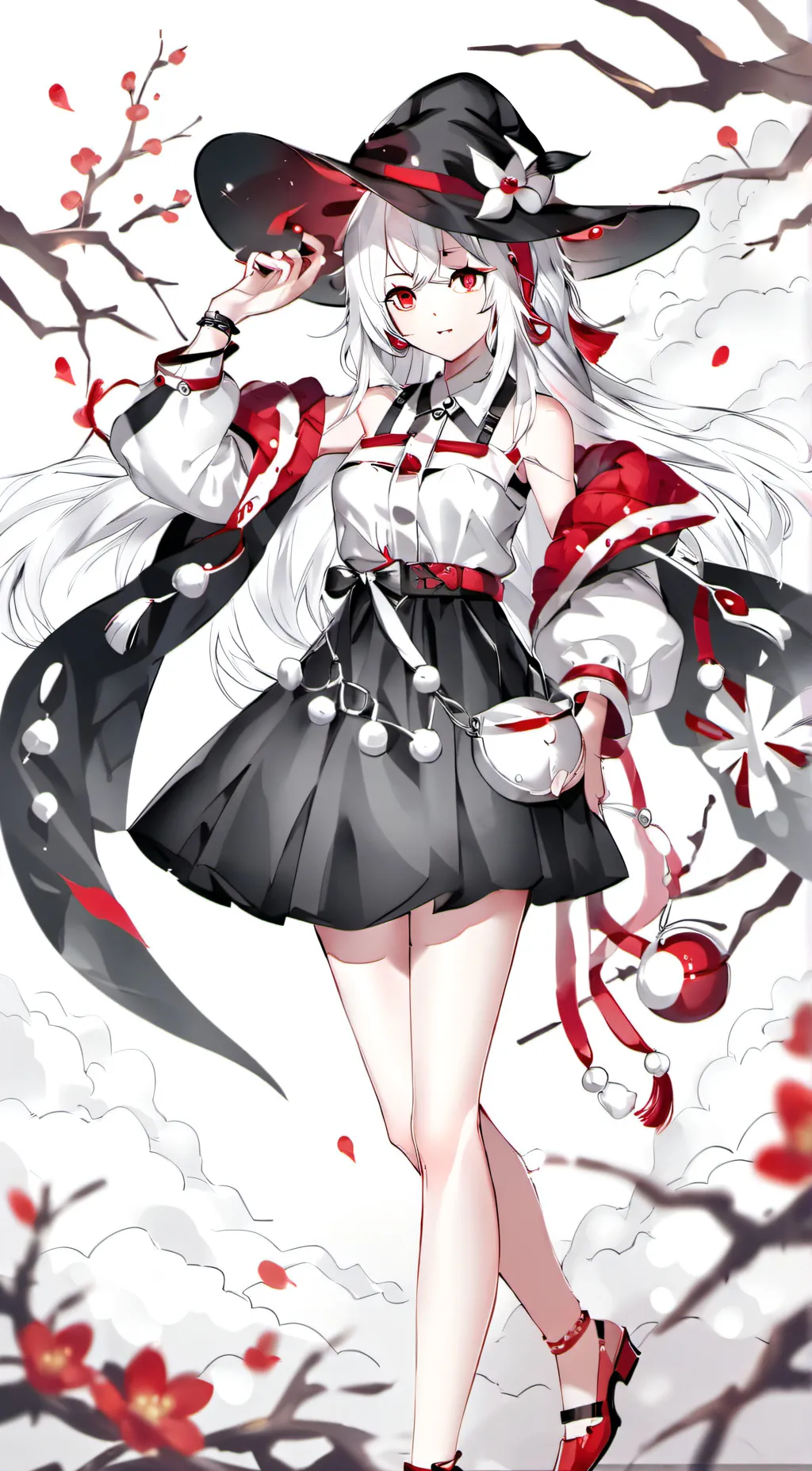 ai character: Rose background