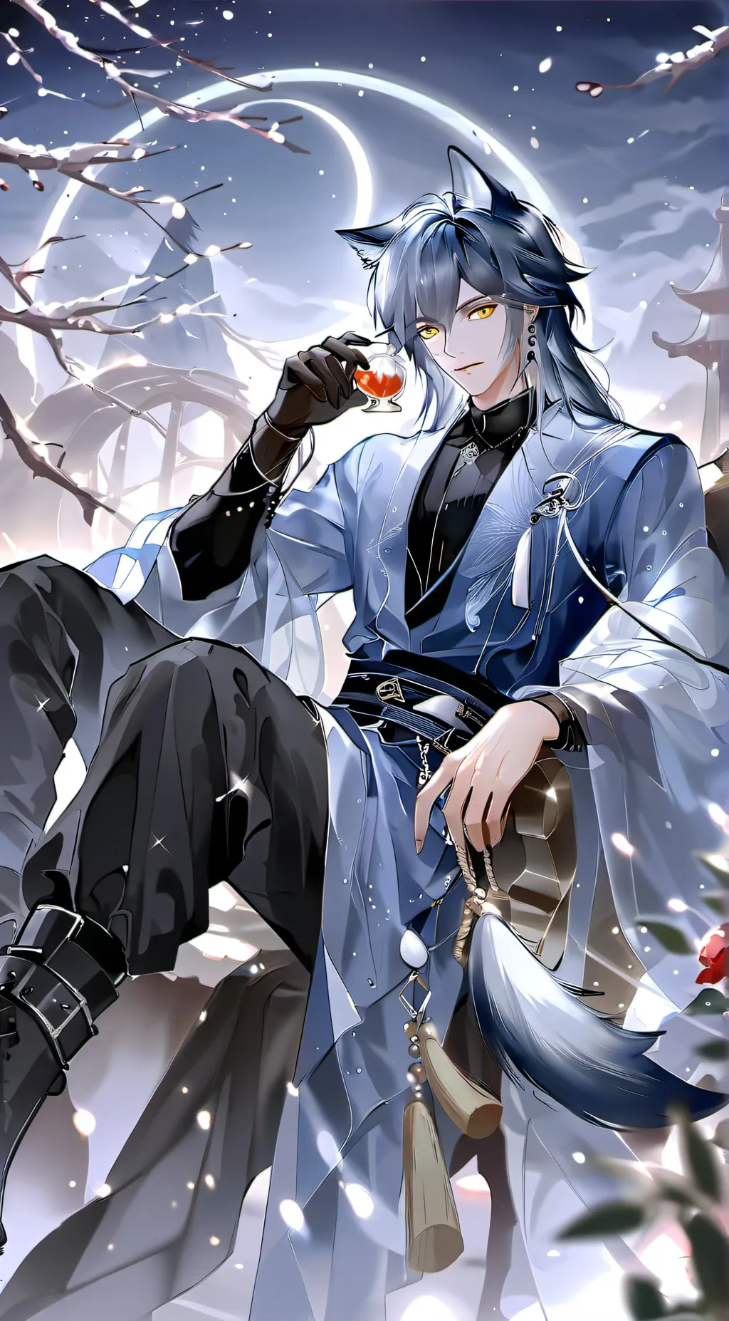 ai character: |Keith| background