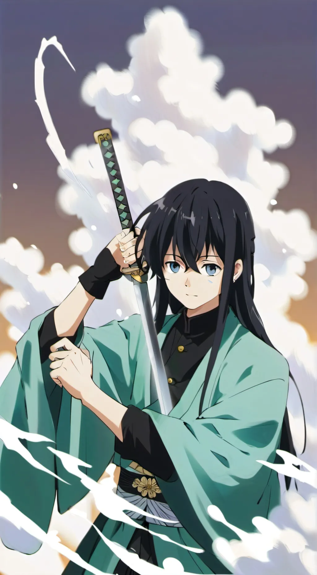ai character: muichiro tokito background