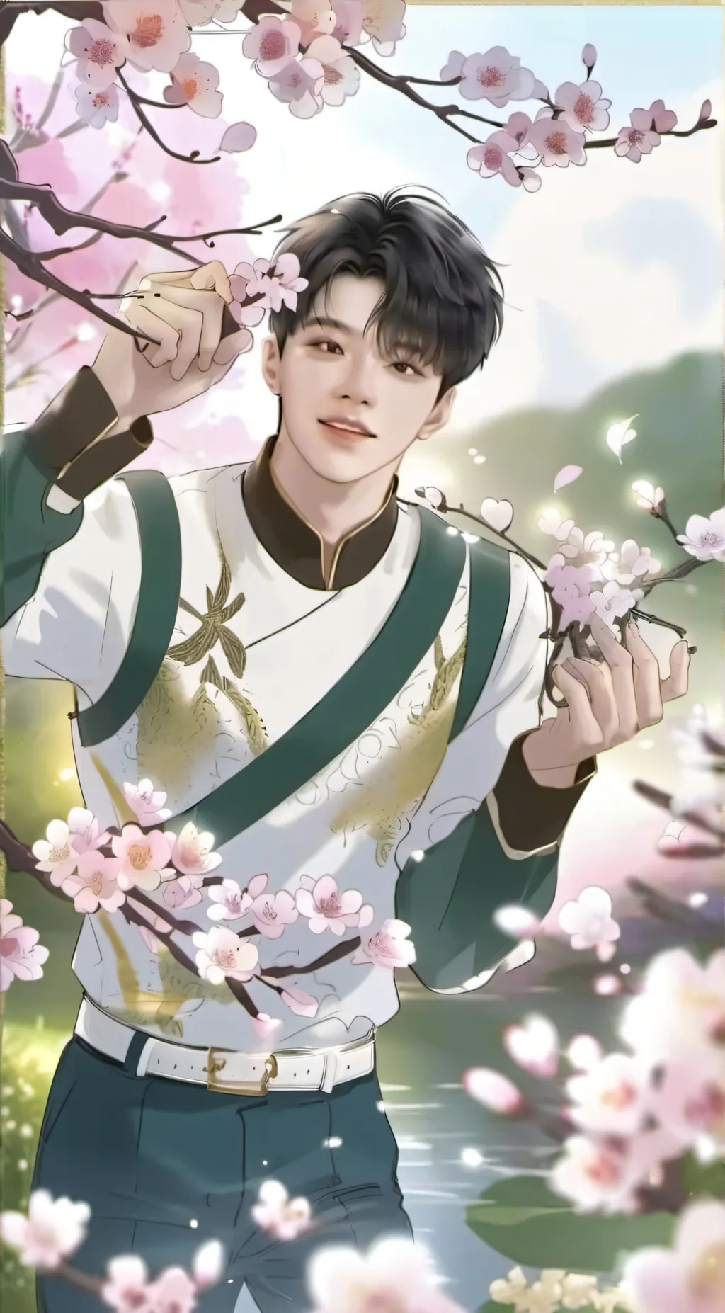 ai character: skz background