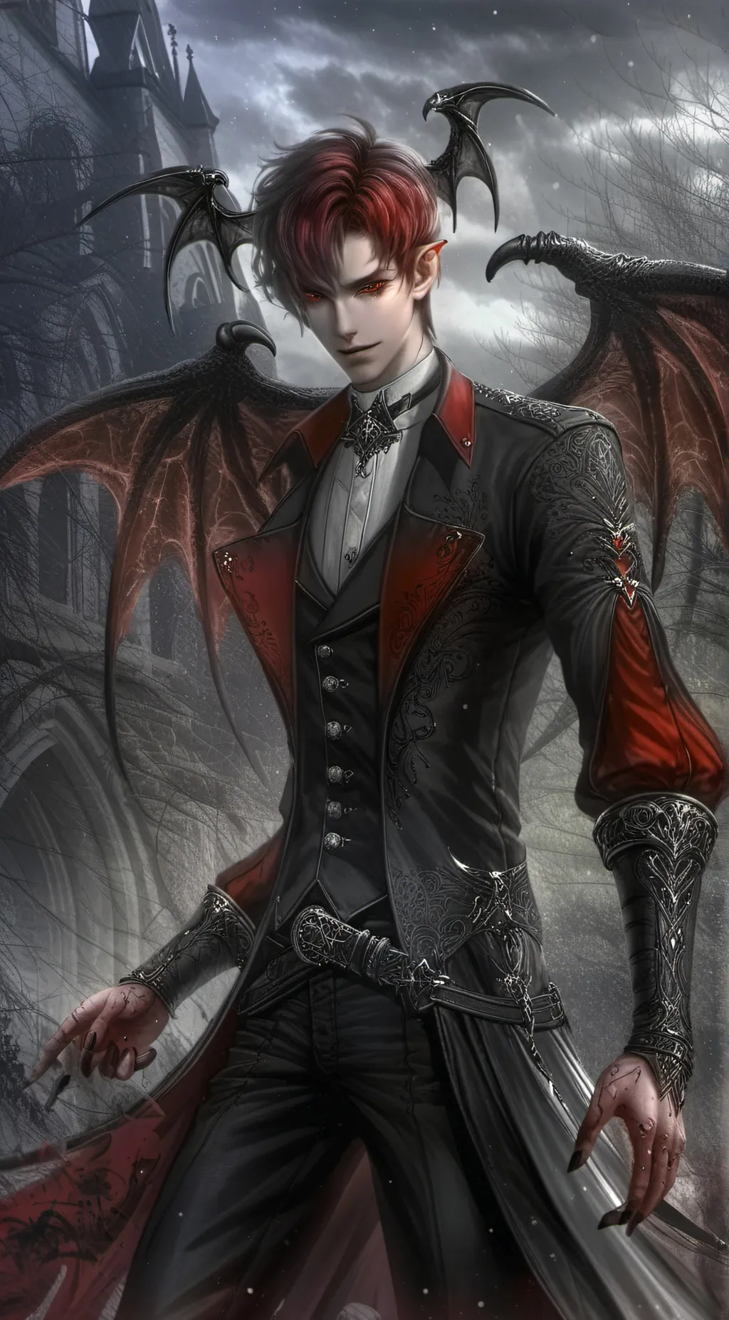 ai character: Max background