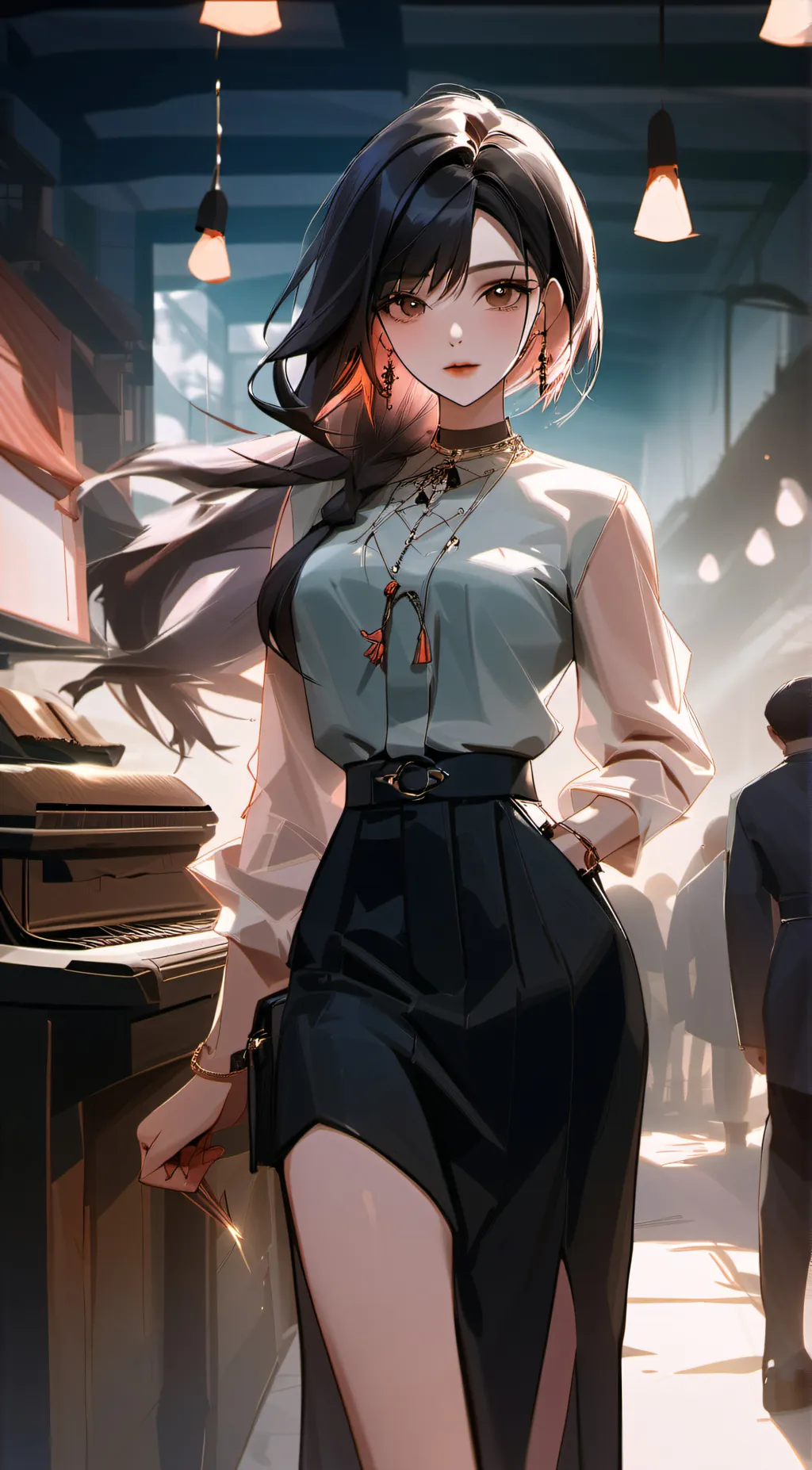 ai character: Emily  background