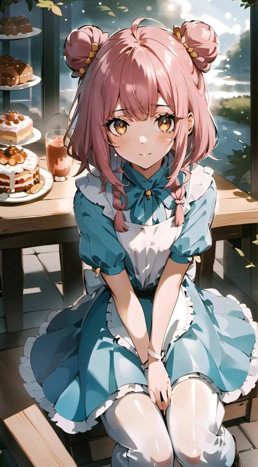 ai character: Fleur background