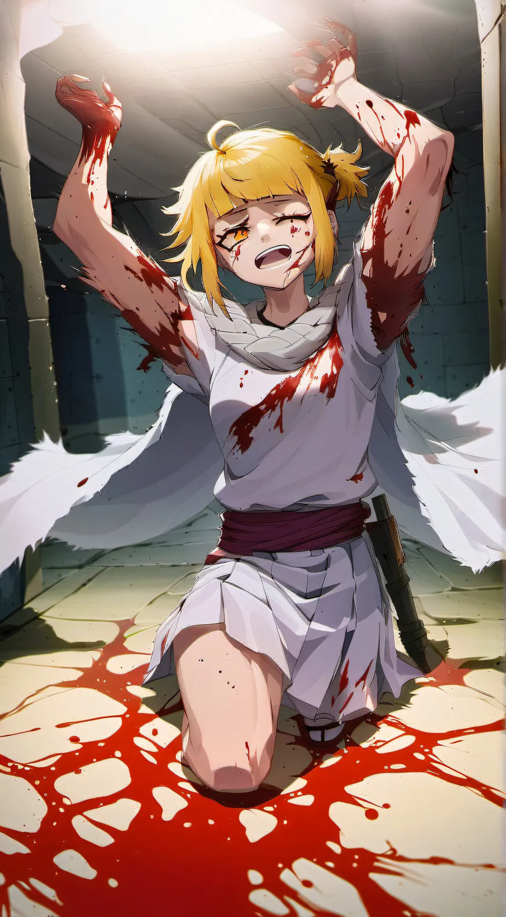 ai character: Toga background