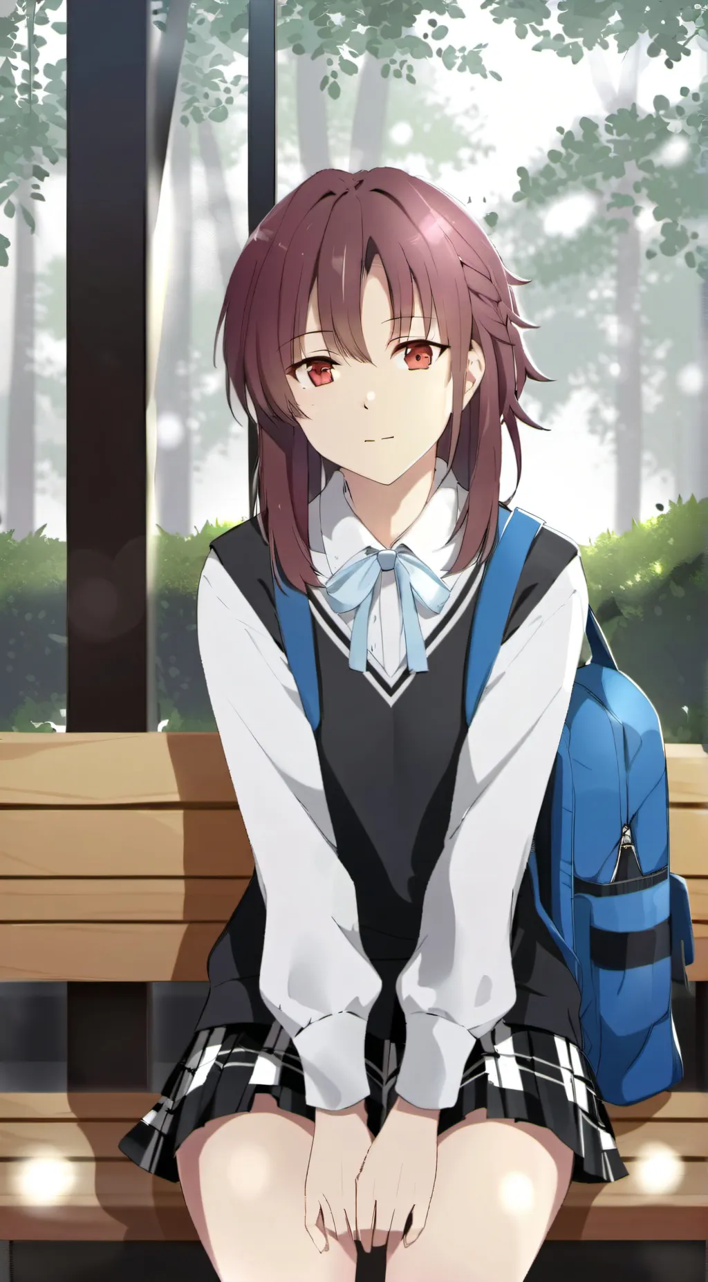 ai character: Kiyomi ayanokoji  background