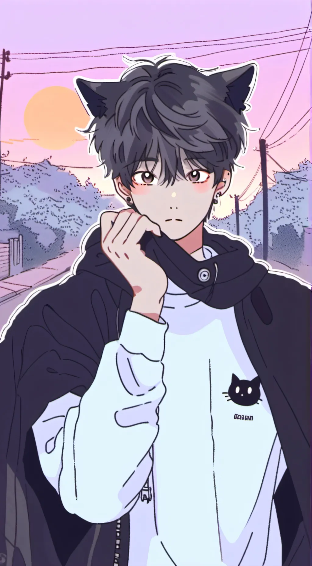 ai character: meko background