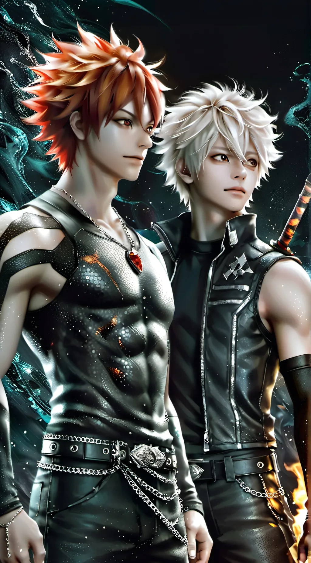 ai character: mha gym background