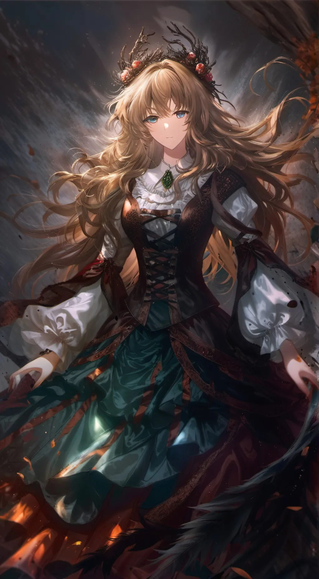 ai character: akino de hades background