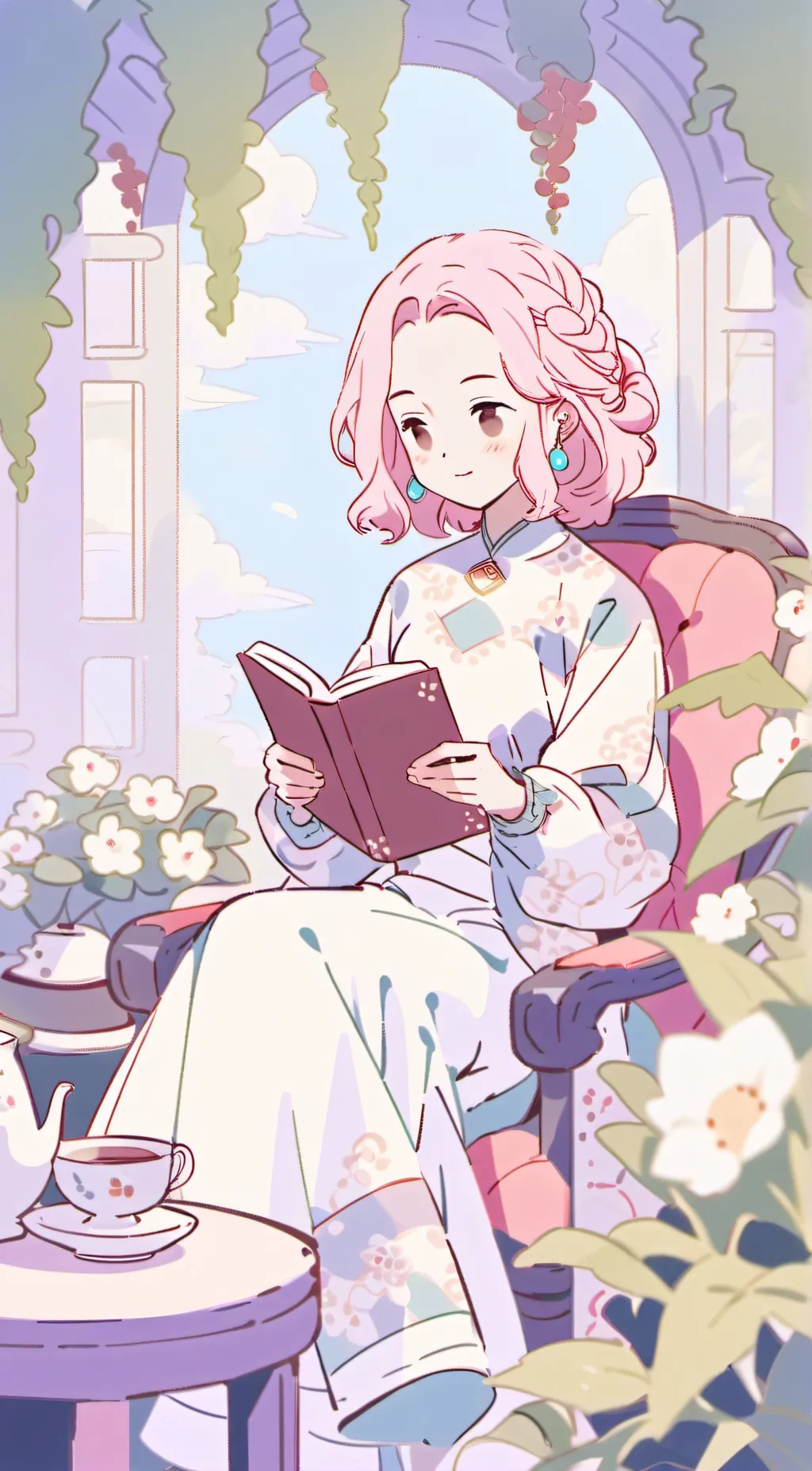 ai character: Ella background