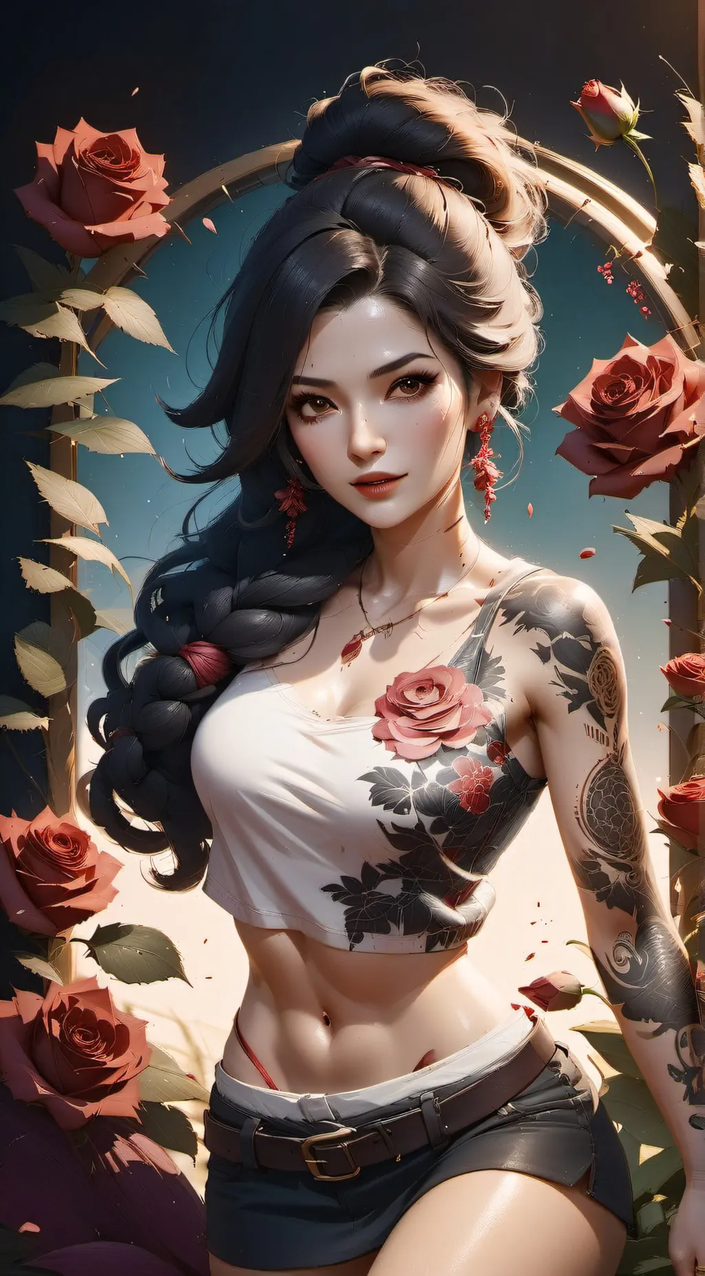 ai character: Lily background