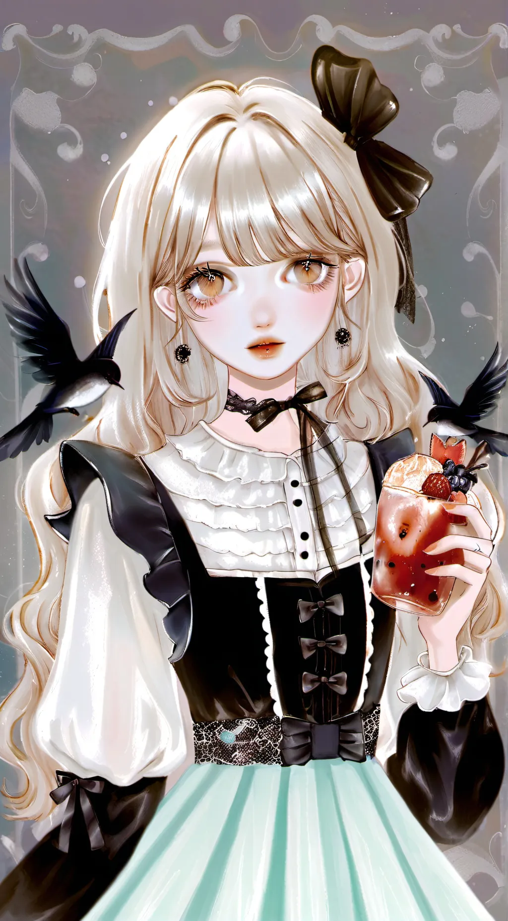 ai character: Kallie  background