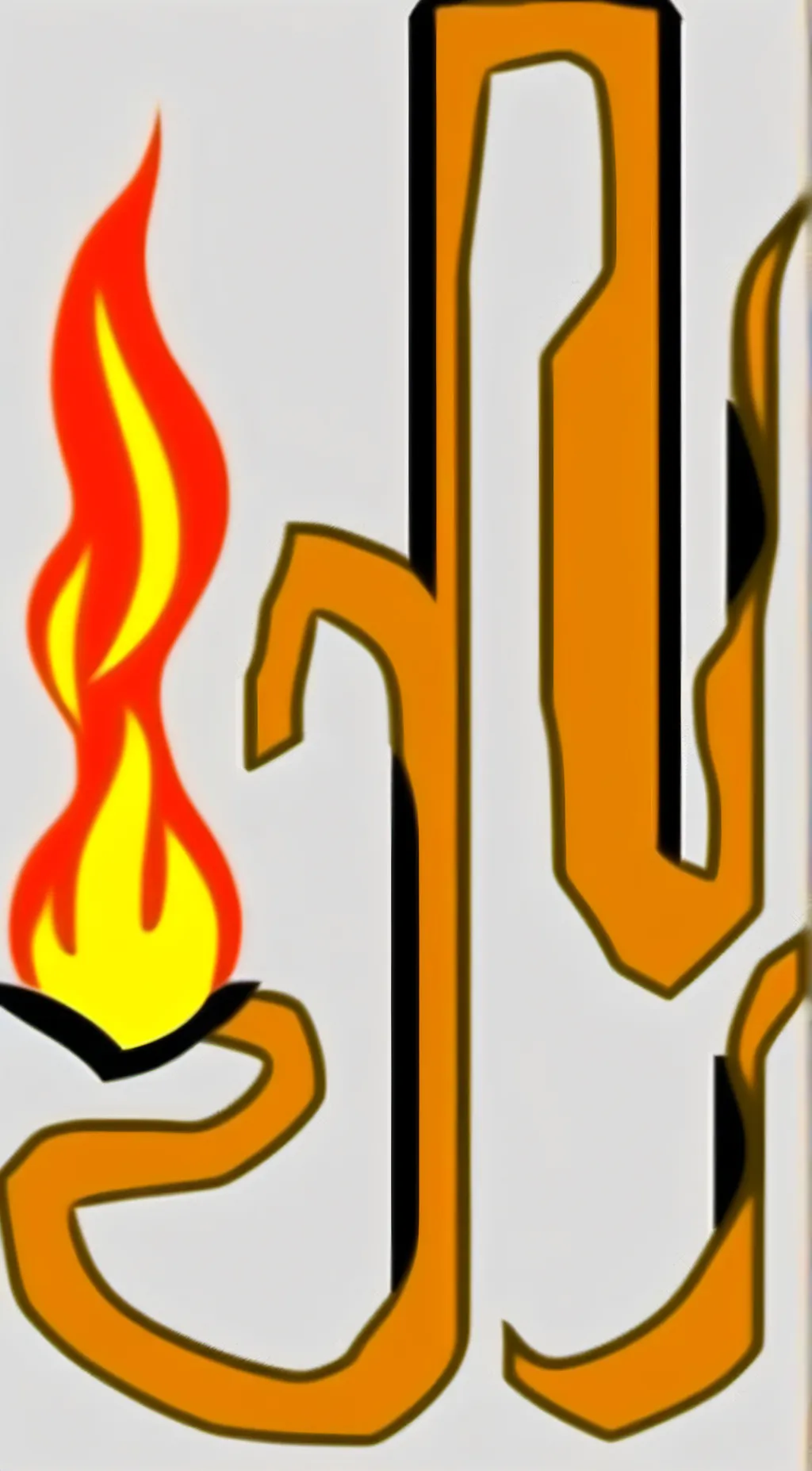 ai character: Firey background