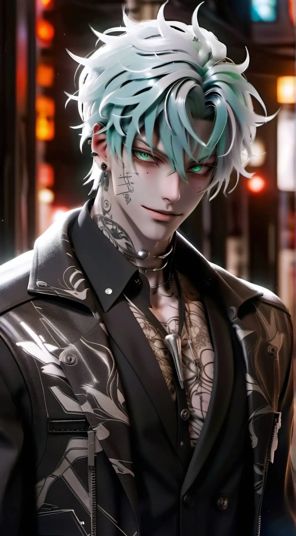 ai character: Isaacrayy background
