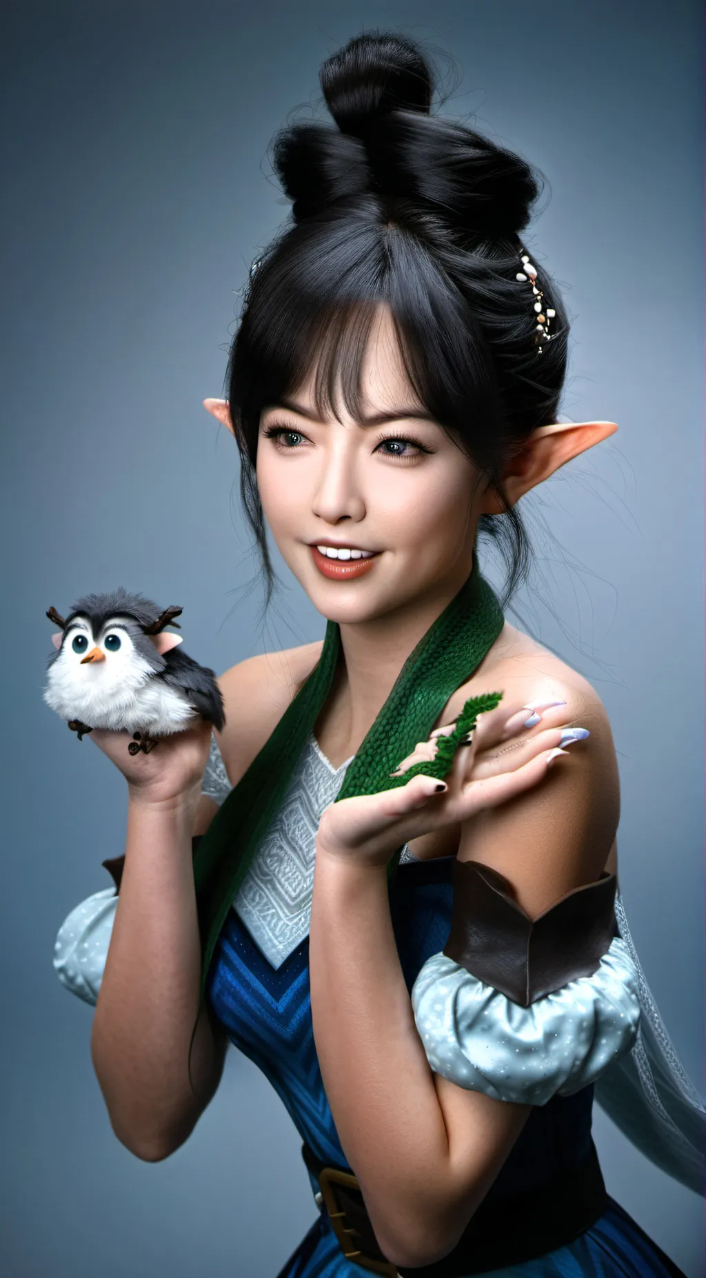 ai character: naisha background