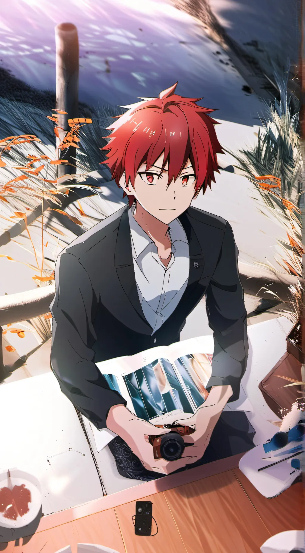 ai character: karma akabane background