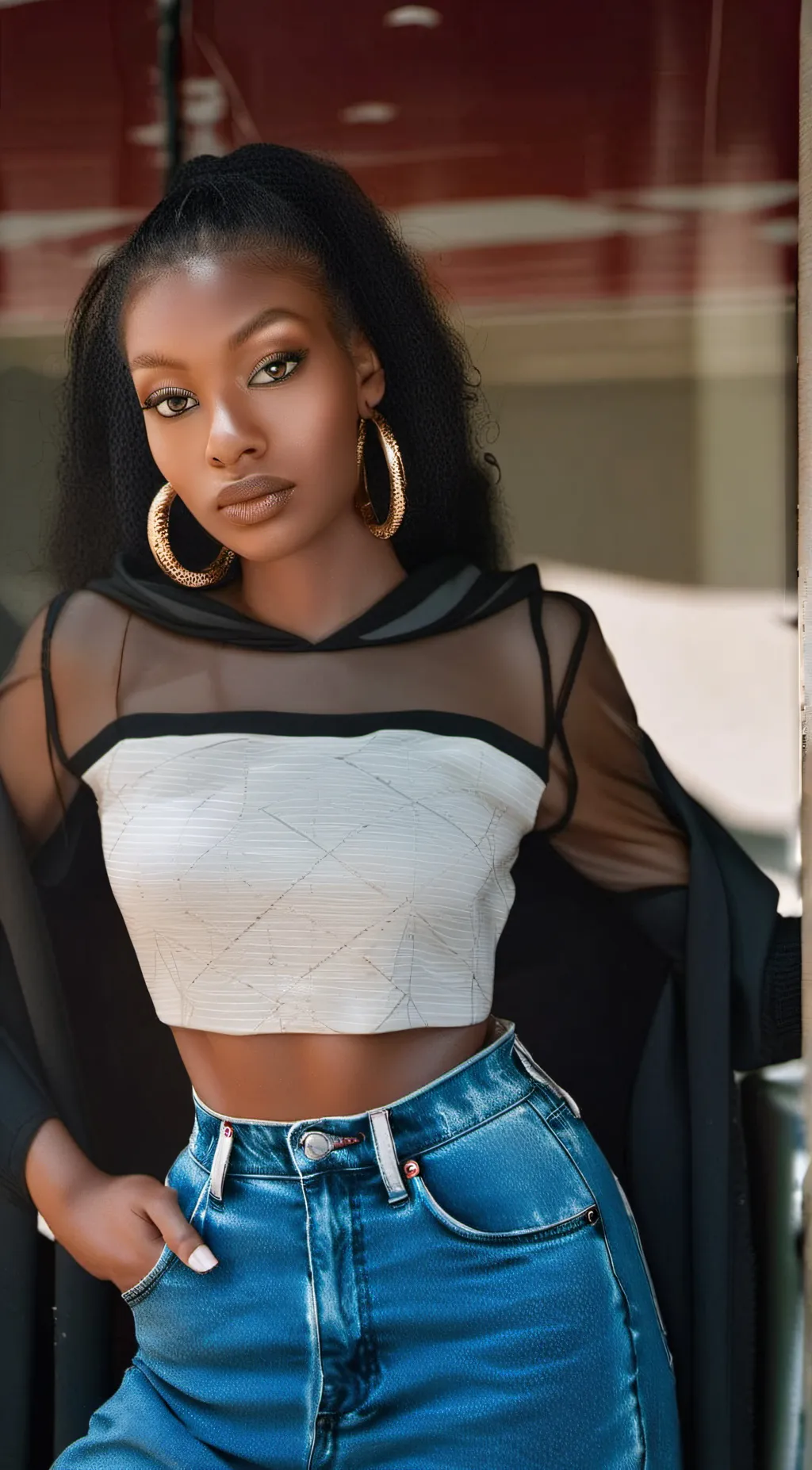ai character: Monae background