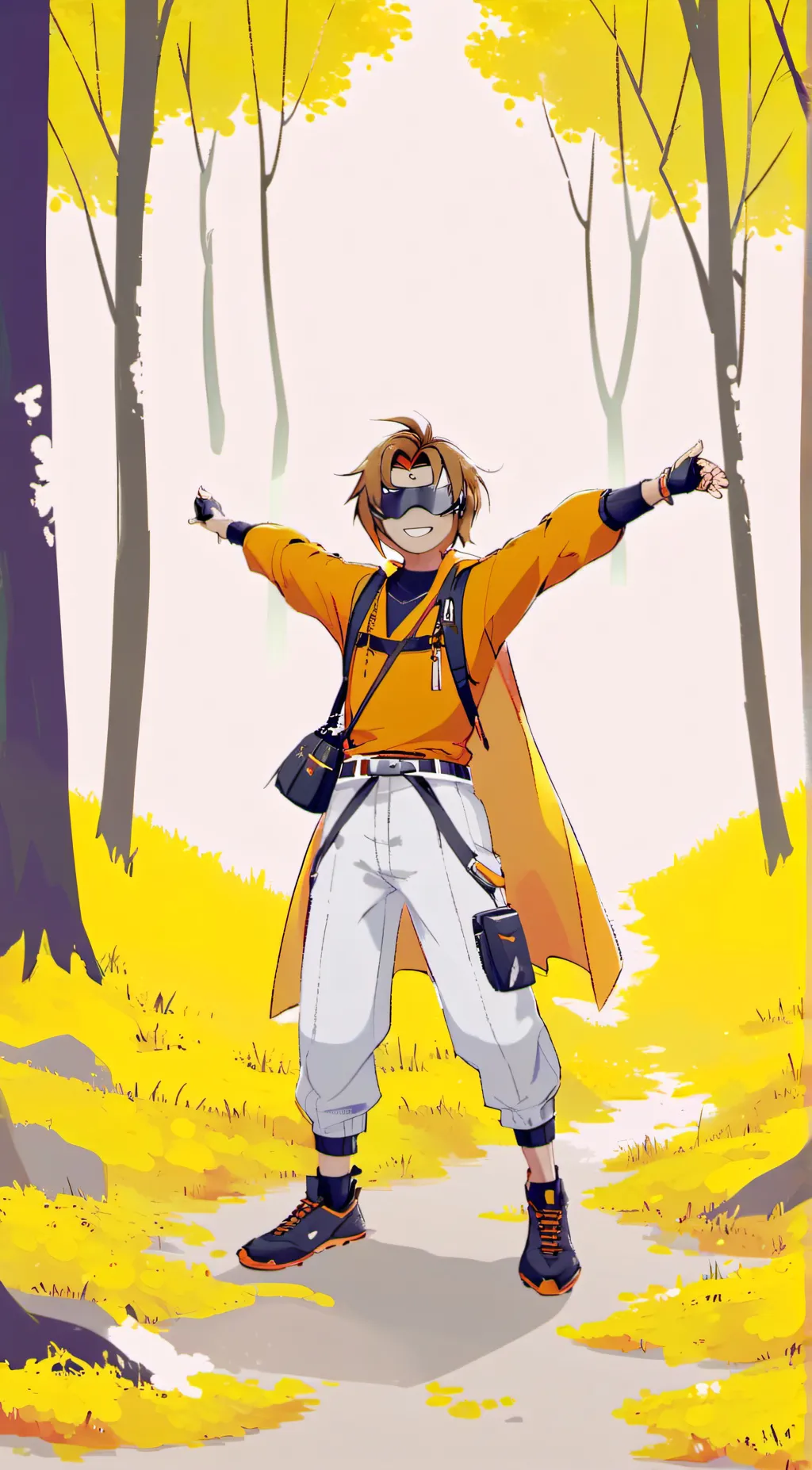 ai character: Aura background