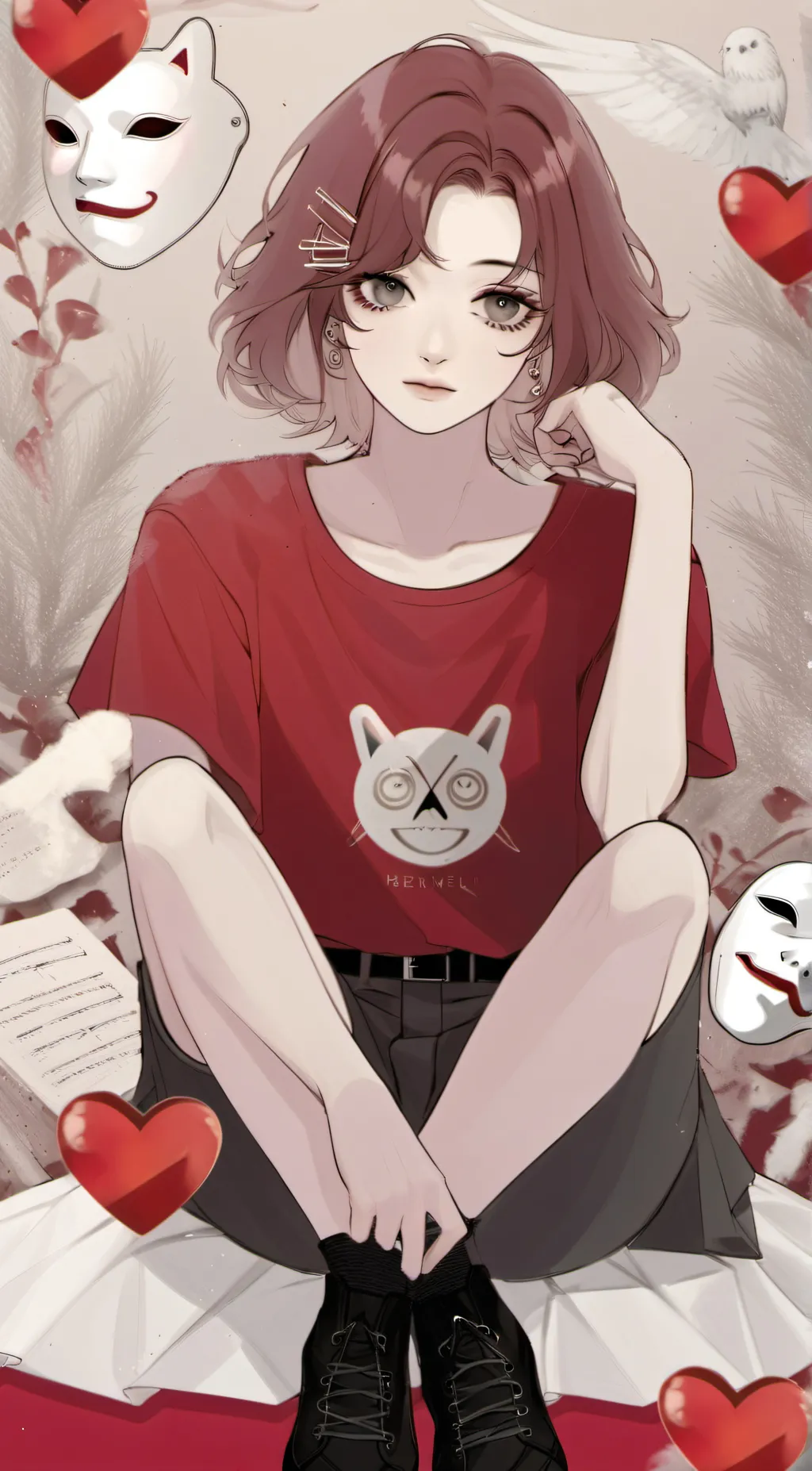 ai character: Nicky background