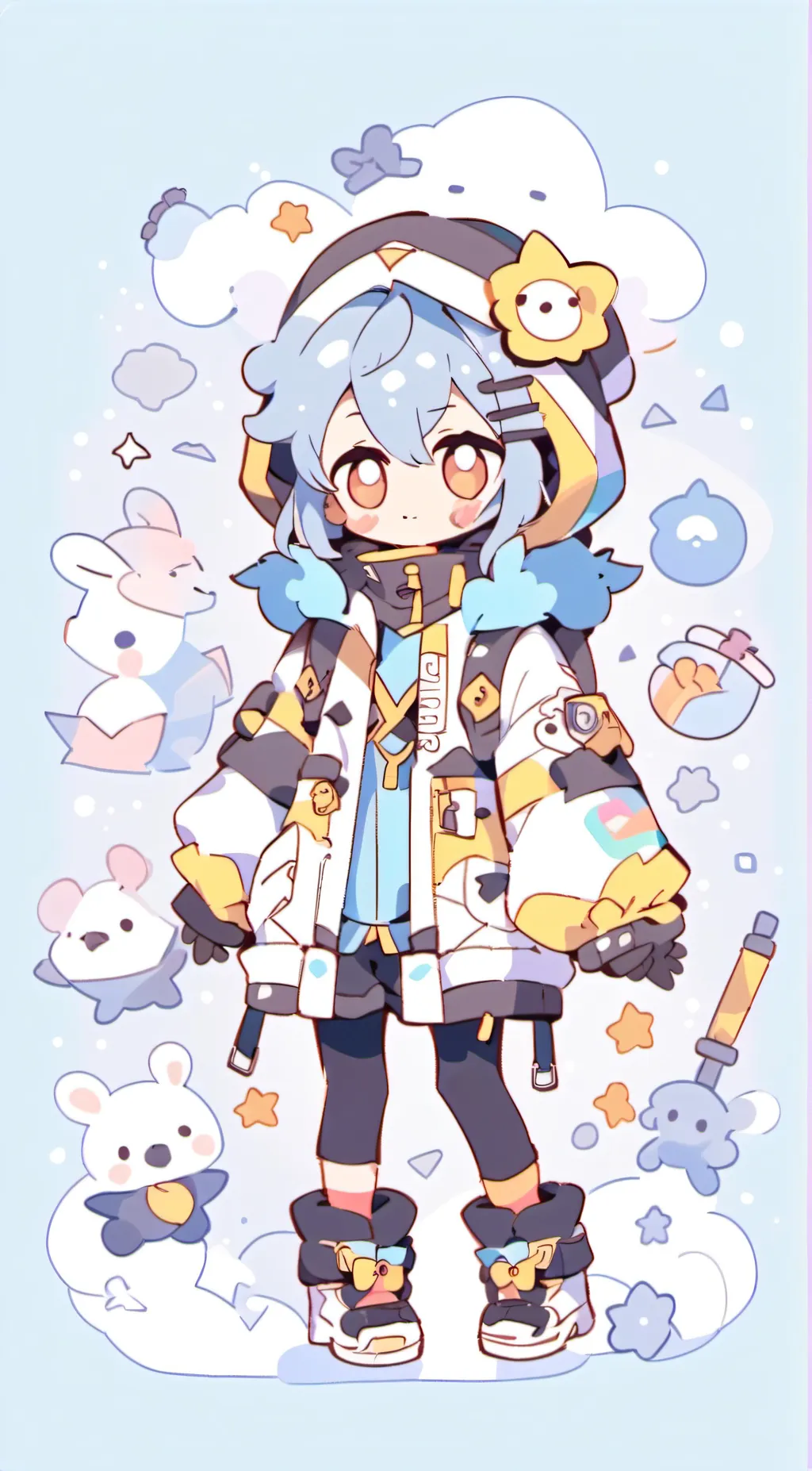 ai character: Solin background