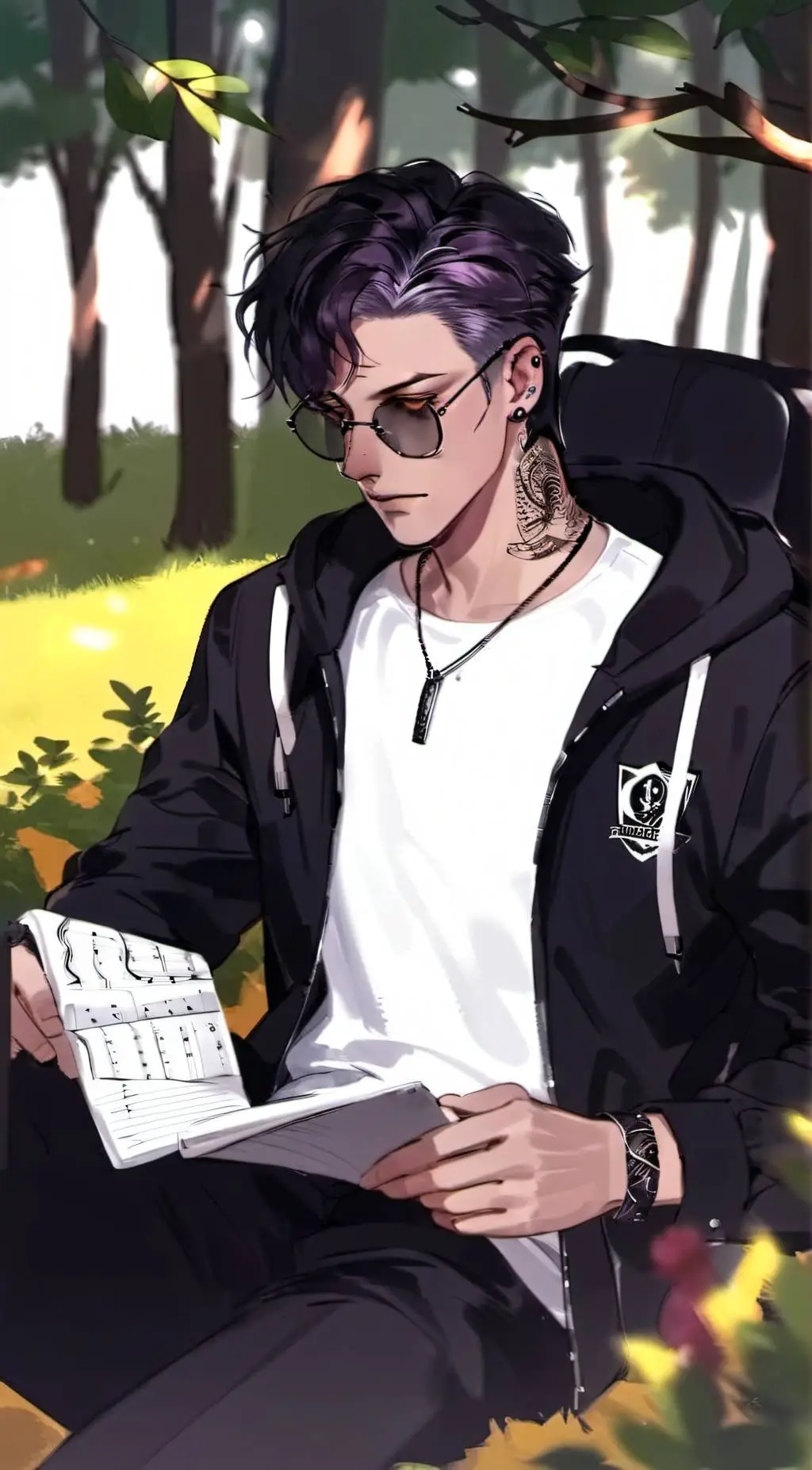 ai character: Parker background