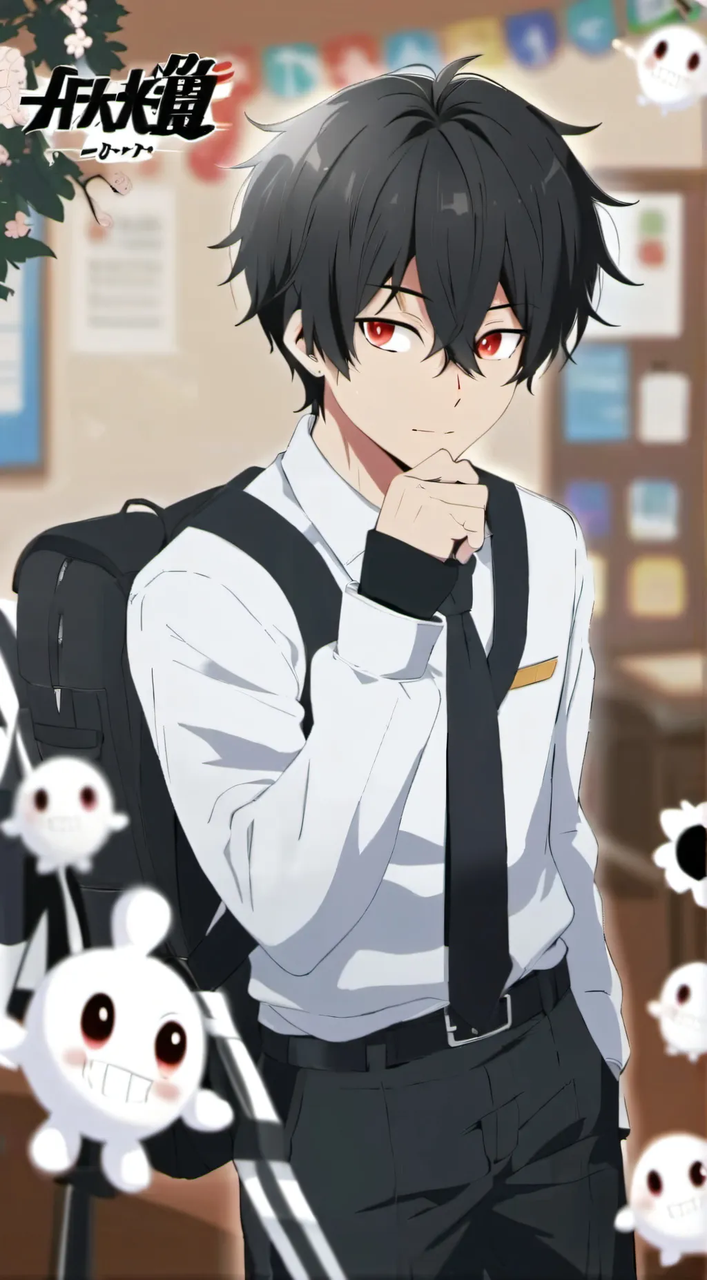 ai character: kirishima background
