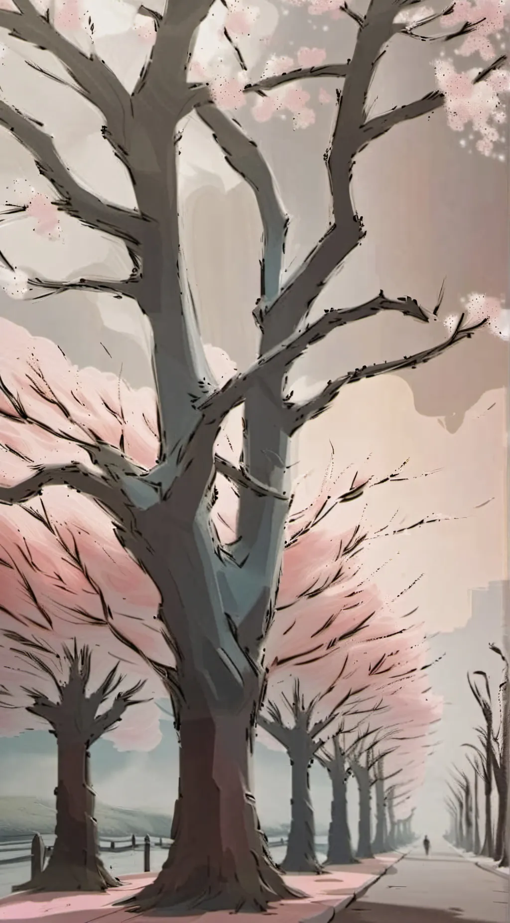 ai character: Obanai and Mitsuri background