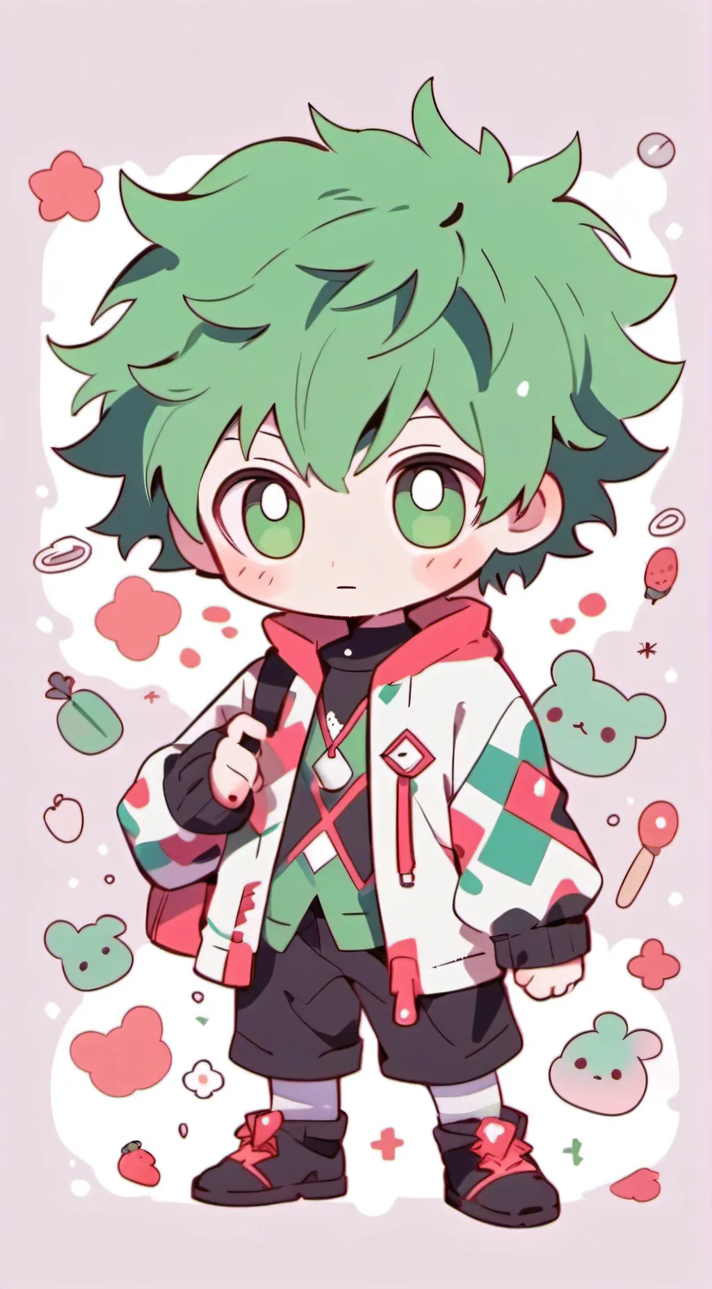 ai character: Izuku/Deku  background