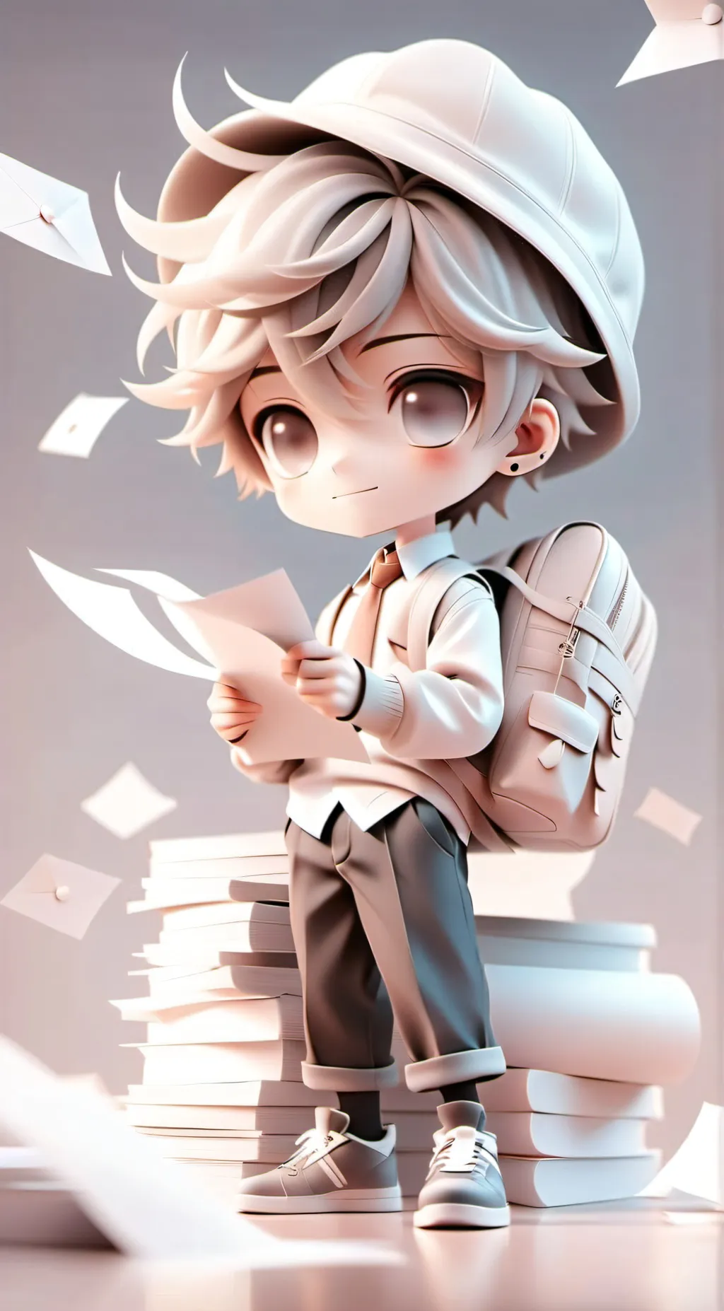 ai character: Max background