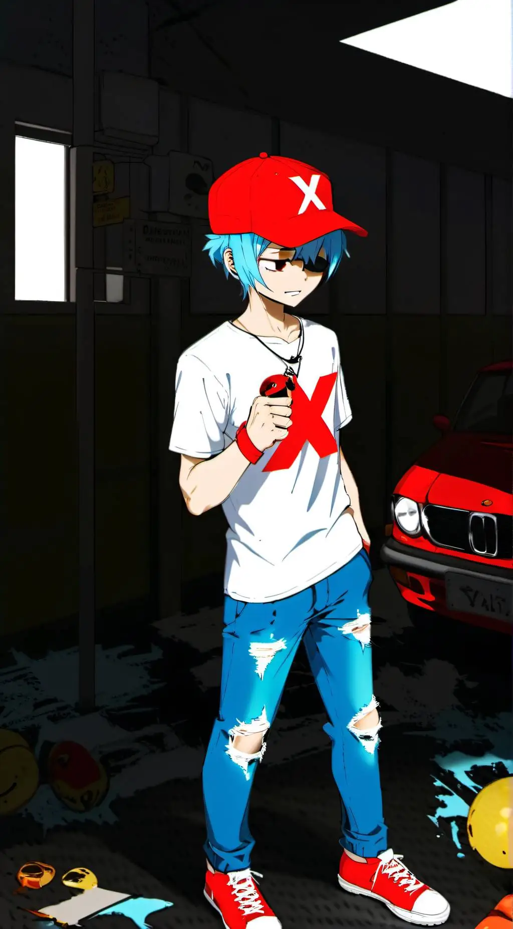 ai character: FNF Corruption  background