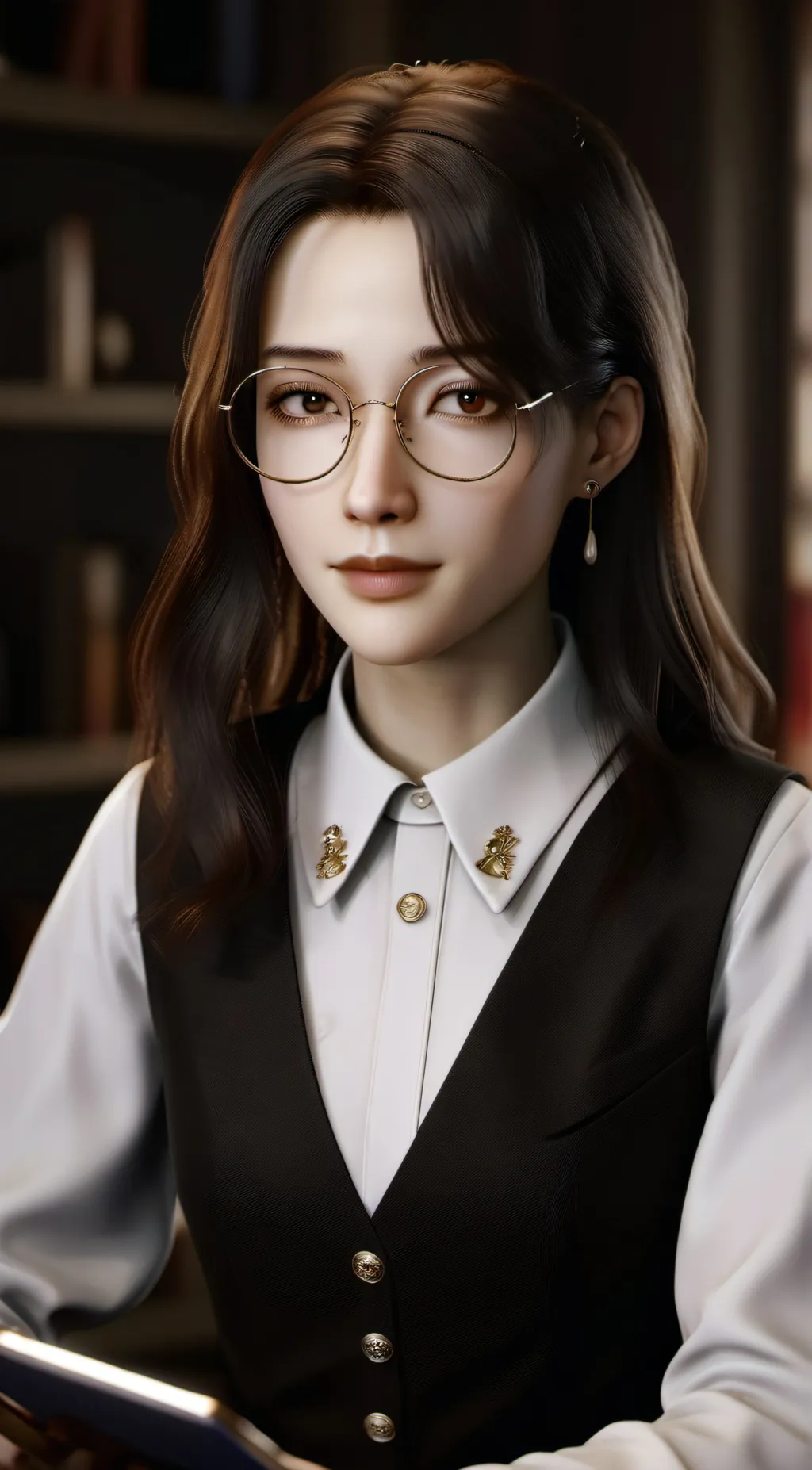 ai character: Teacher Eva background