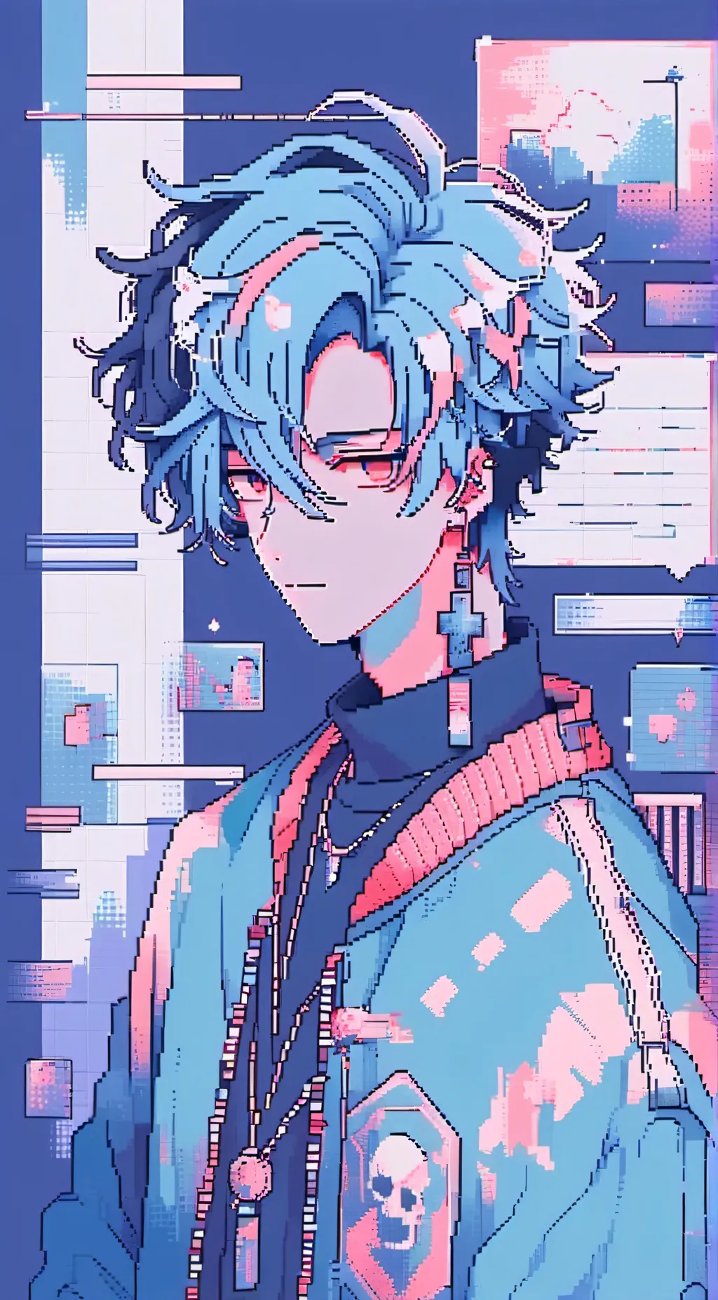 ai character: Alex⚧️🏳️‍⚧️ background