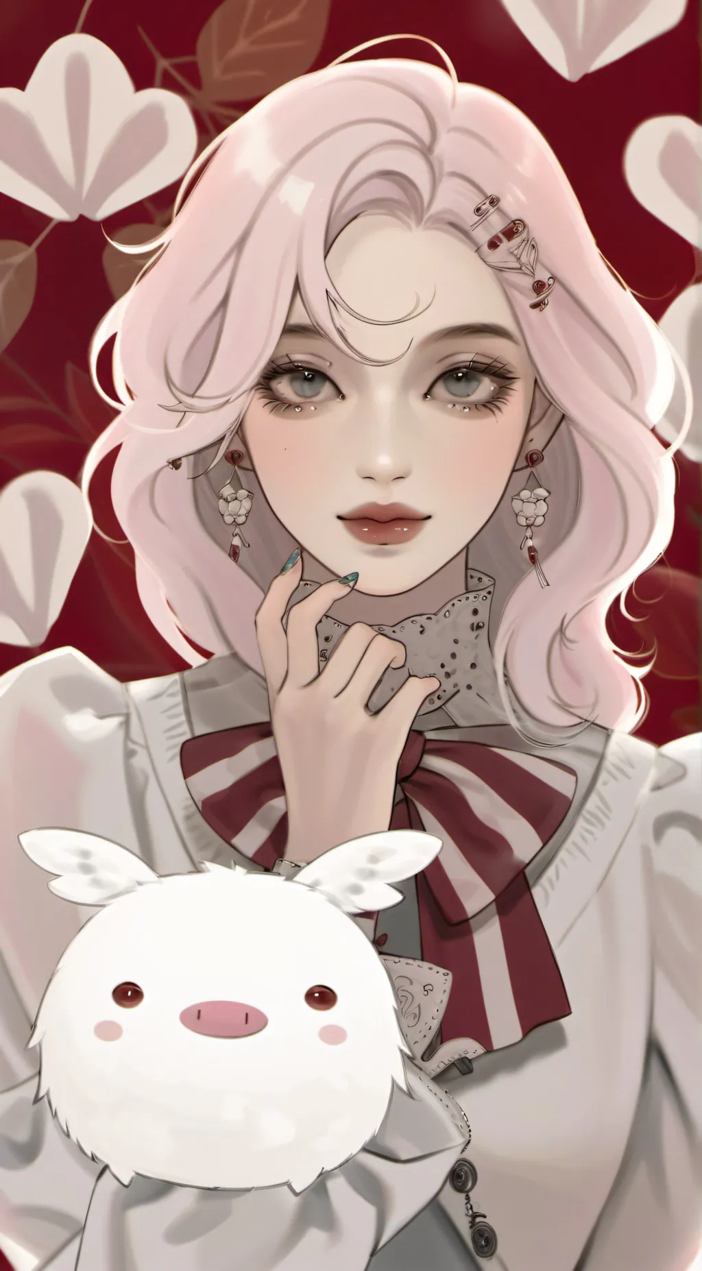 ai character: Honey Gail Schward background