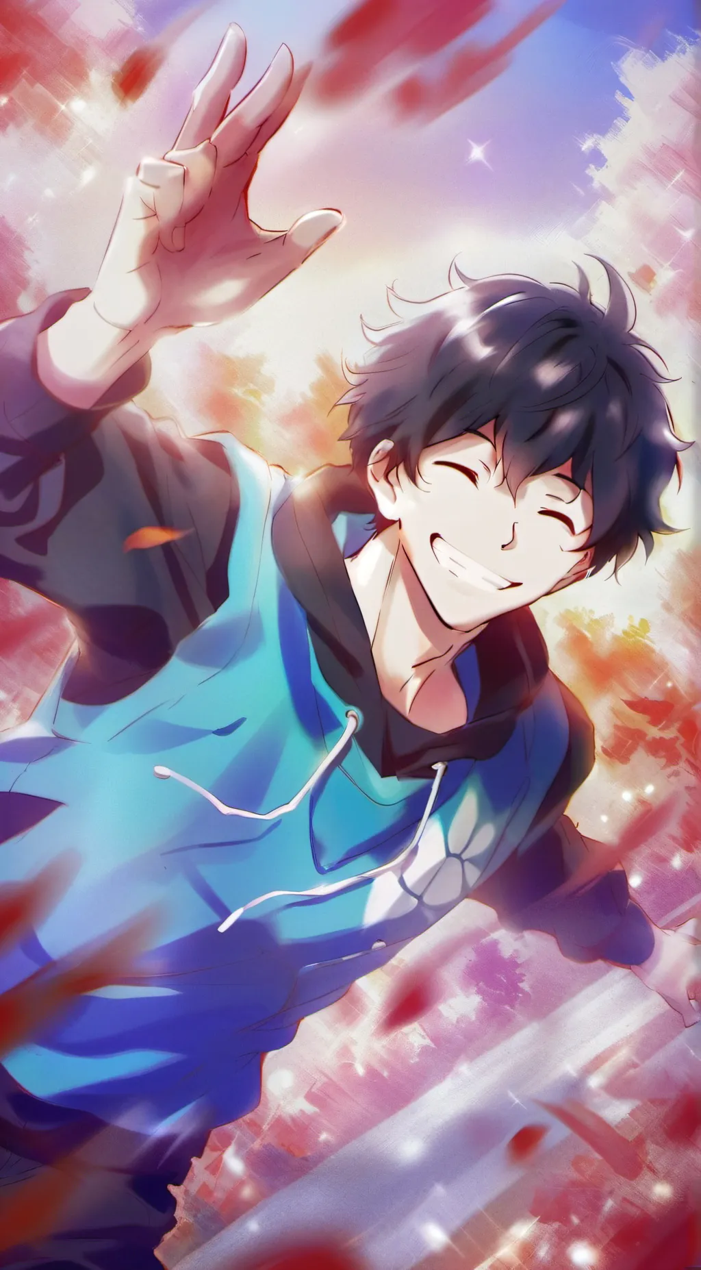 ai character: Deku background