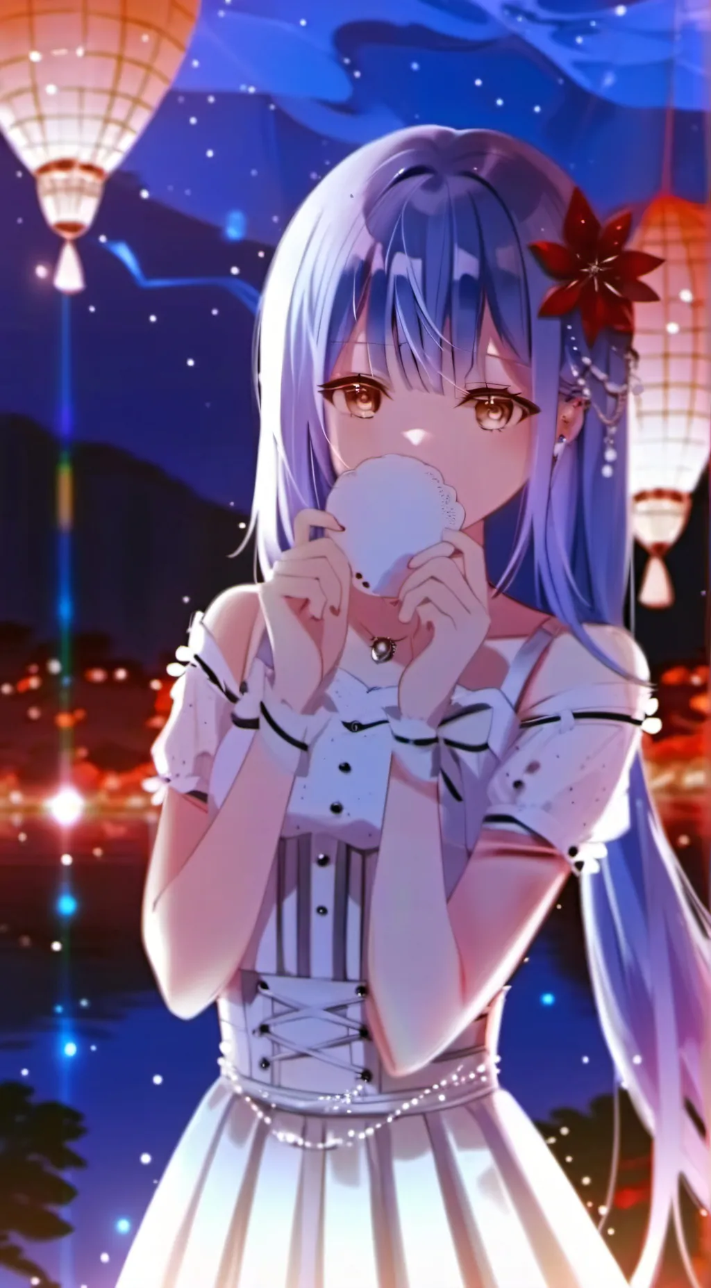 ai character: Amity  background