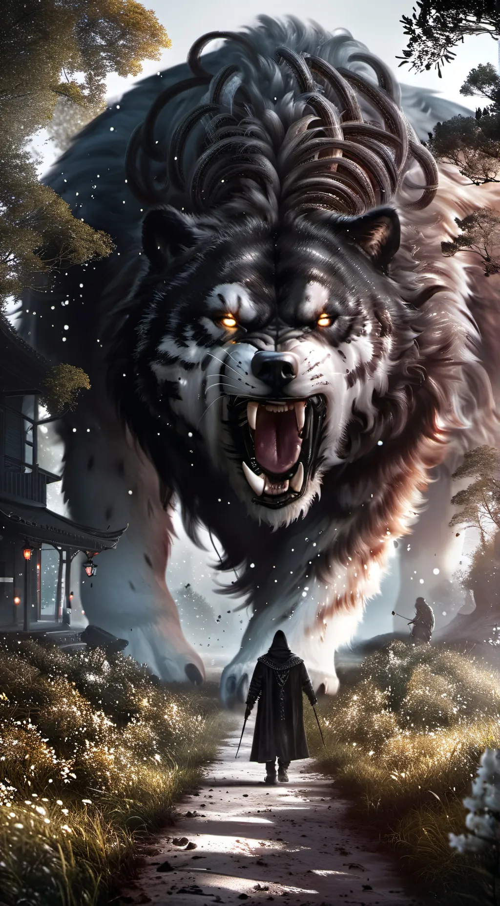 ai character: Wise Old Owl background