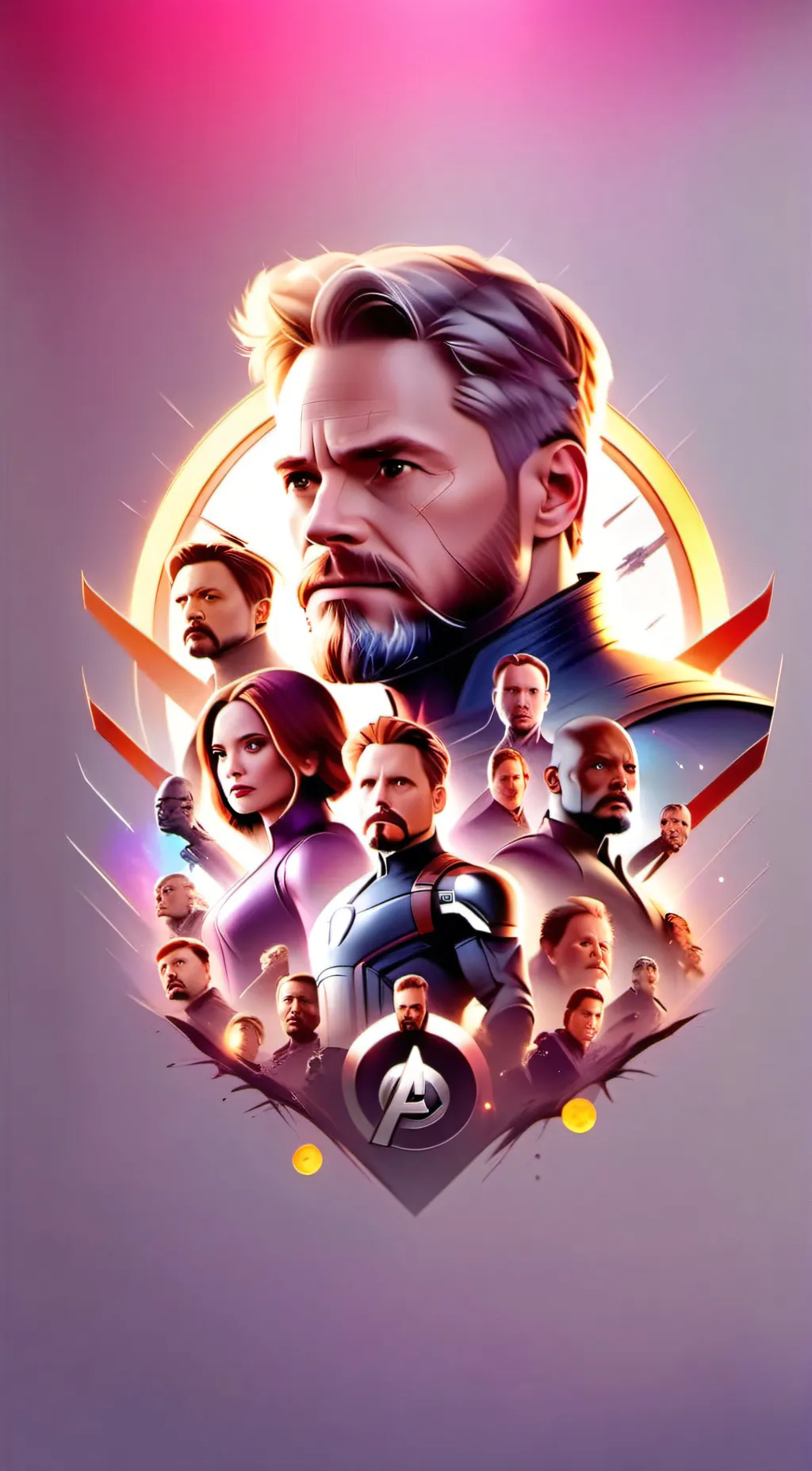 ai character: Avengers background