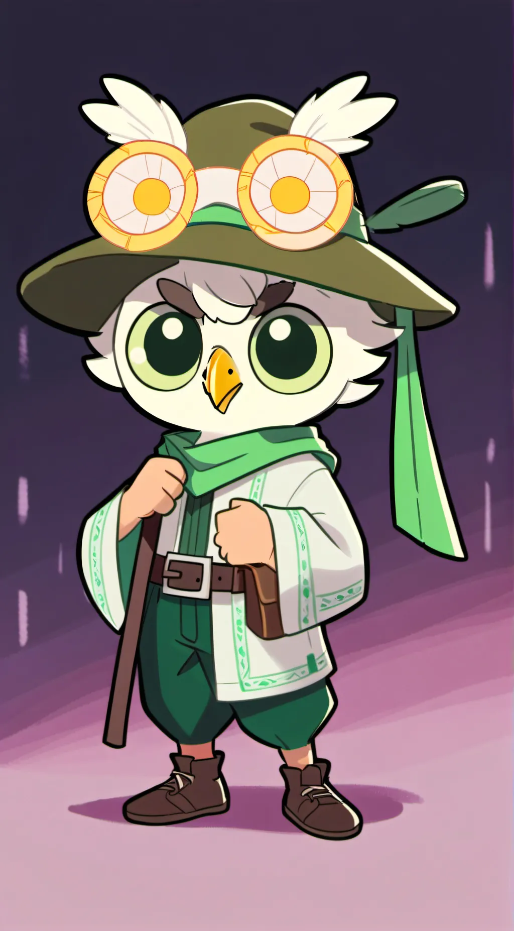 ai character: Fenix background