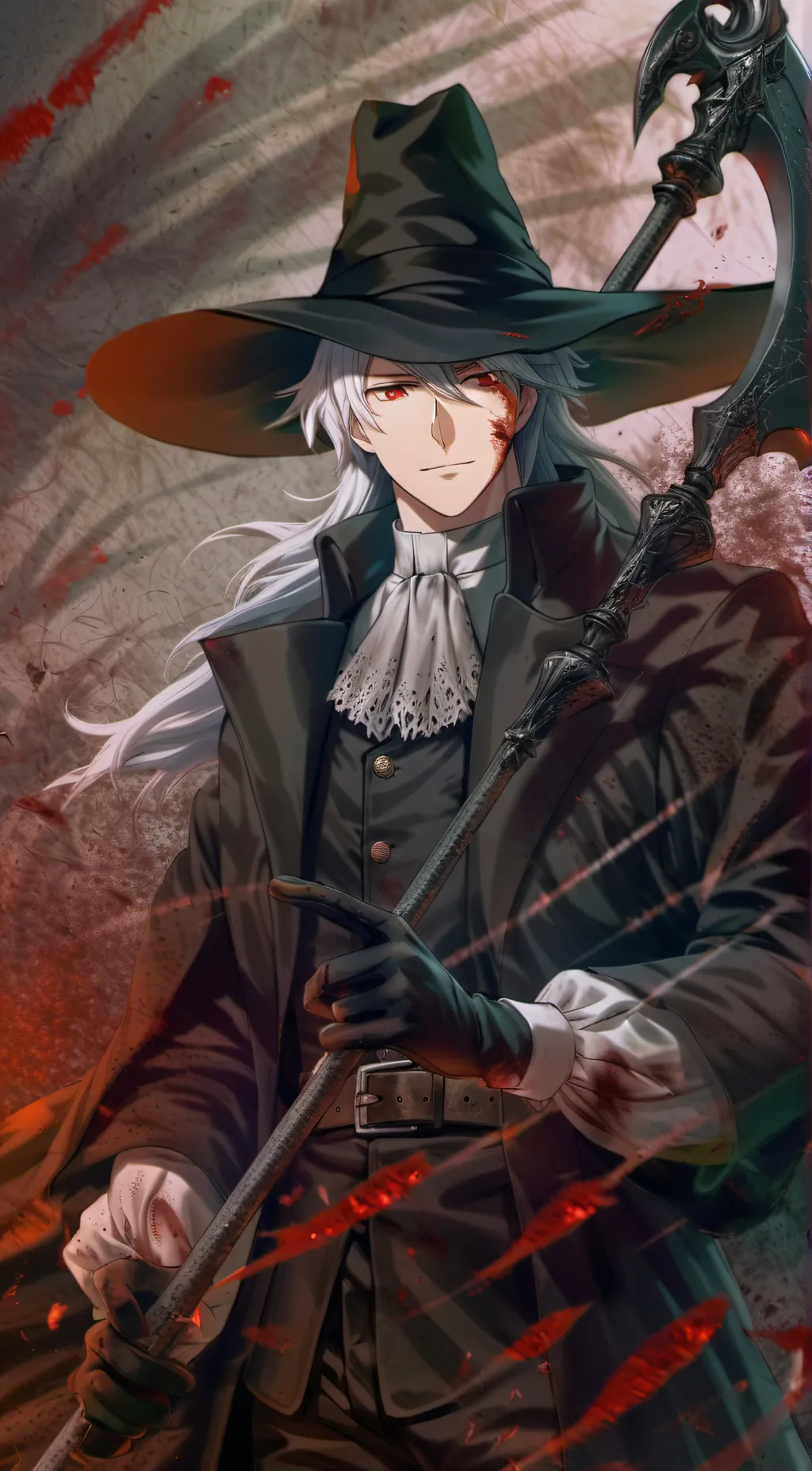 ai character: Strange Wanderer background