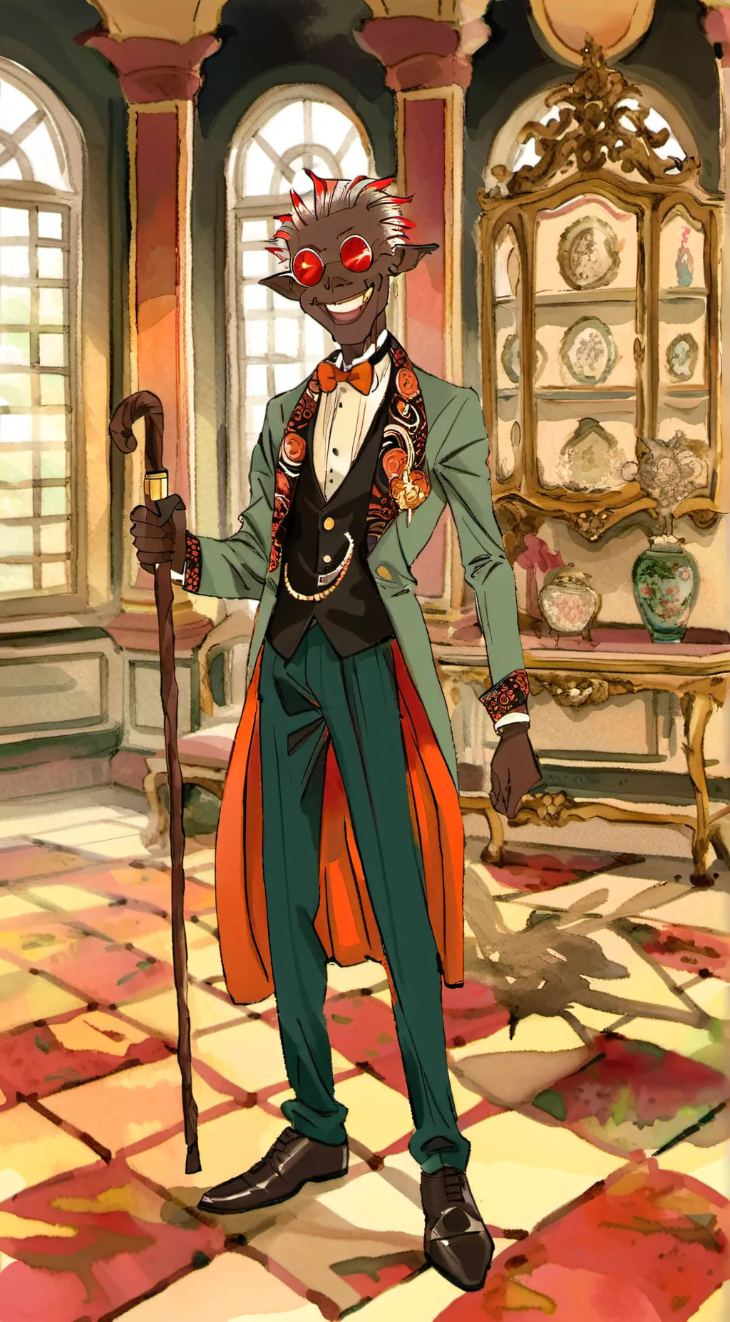 ai character: Alastor background