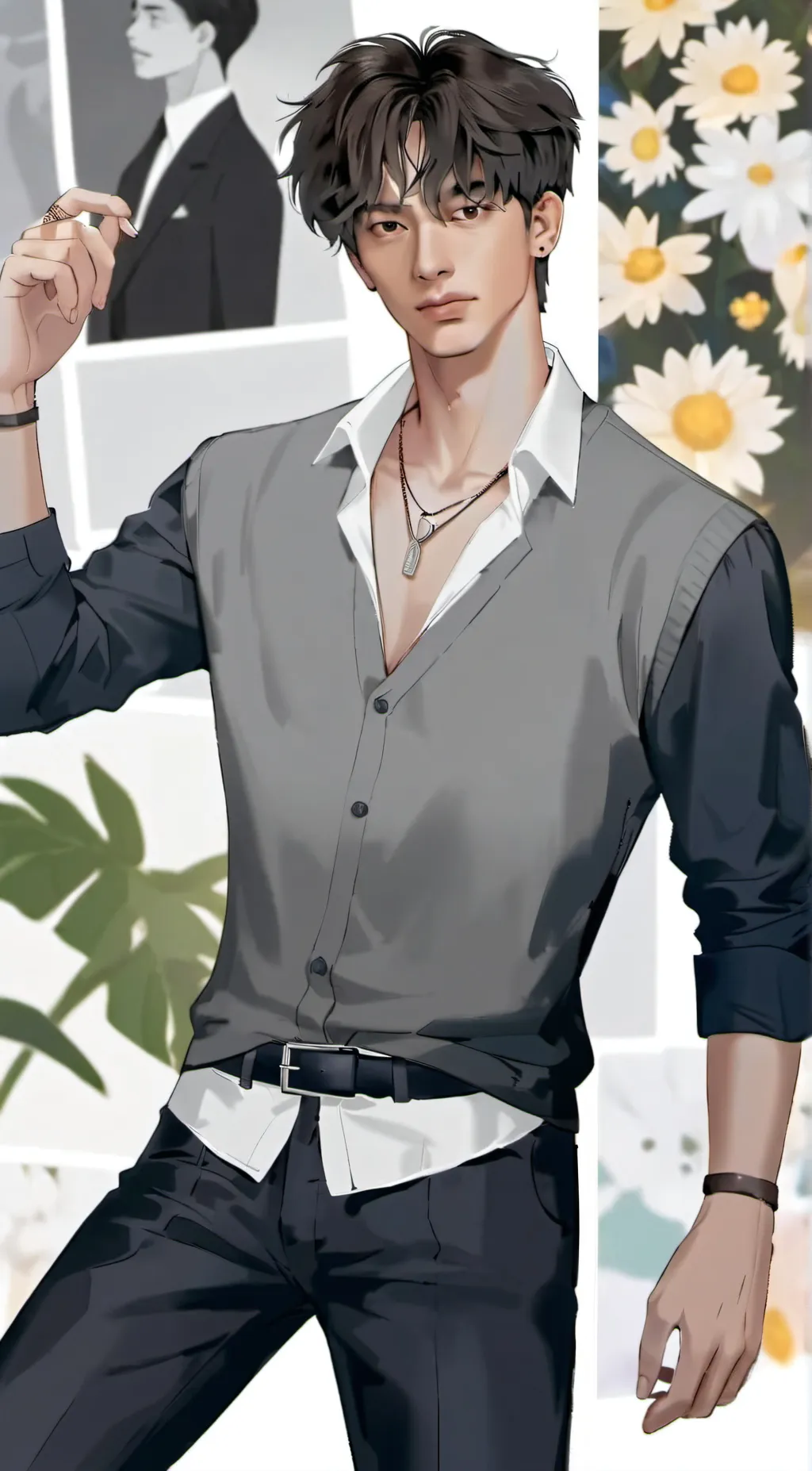 ai character: marco background