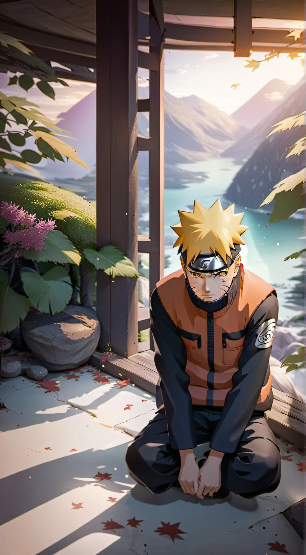 ai character: Naruto background