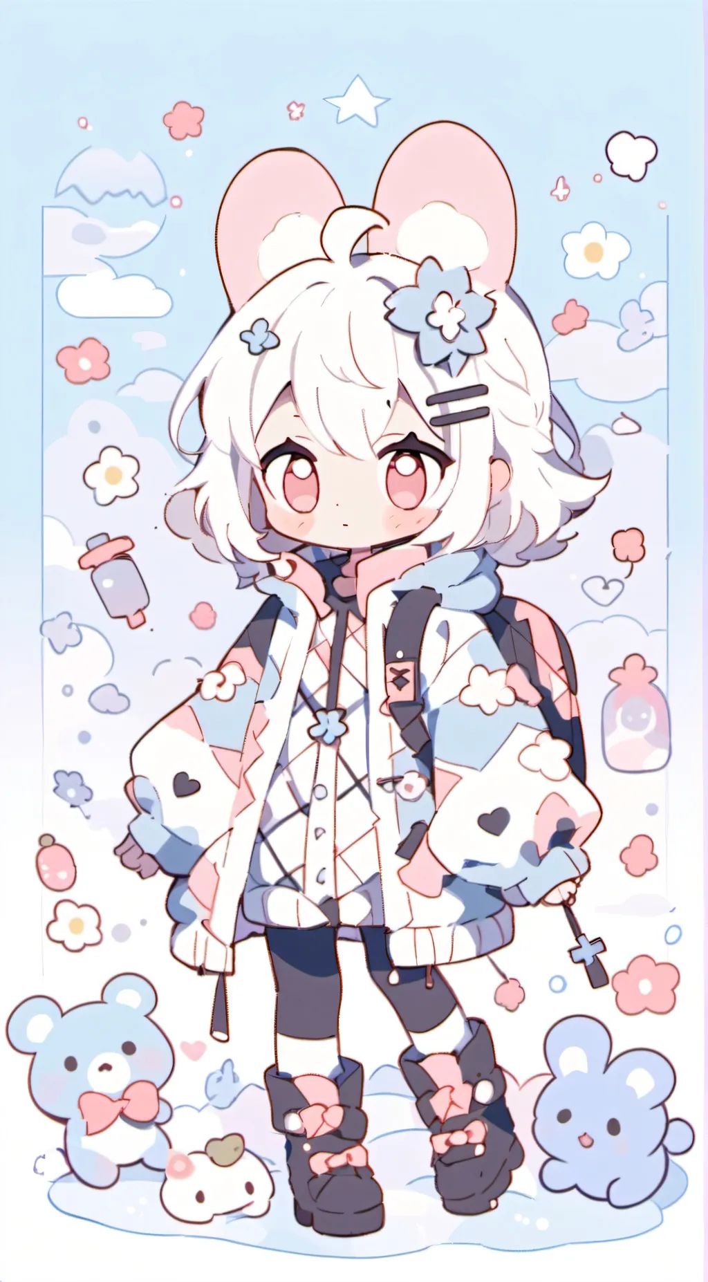 ai character: Lily background