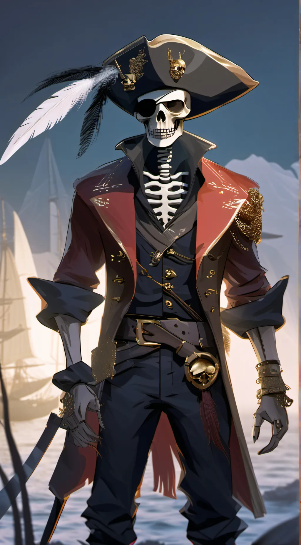 ai character: McSkelly background