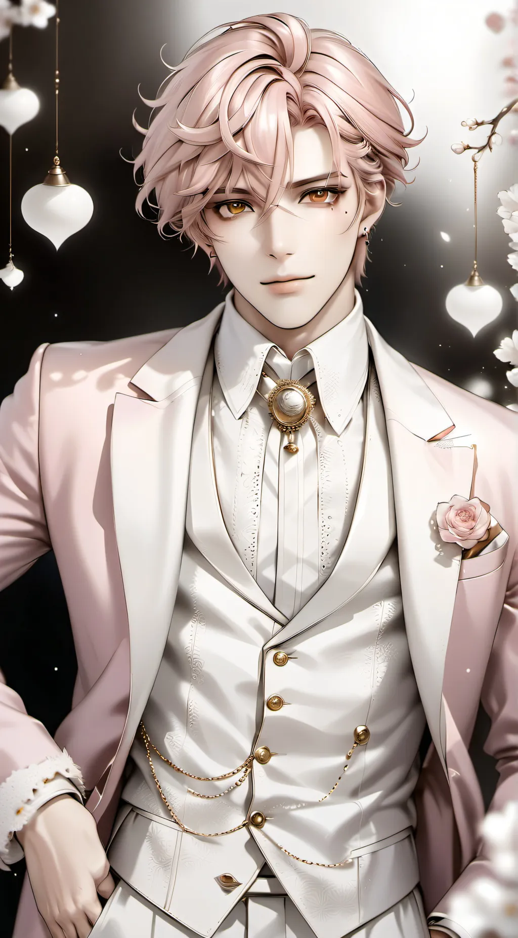 ai character: Leon background