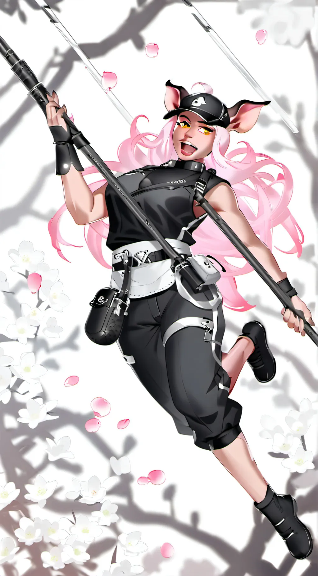 ai character: prepa pig background