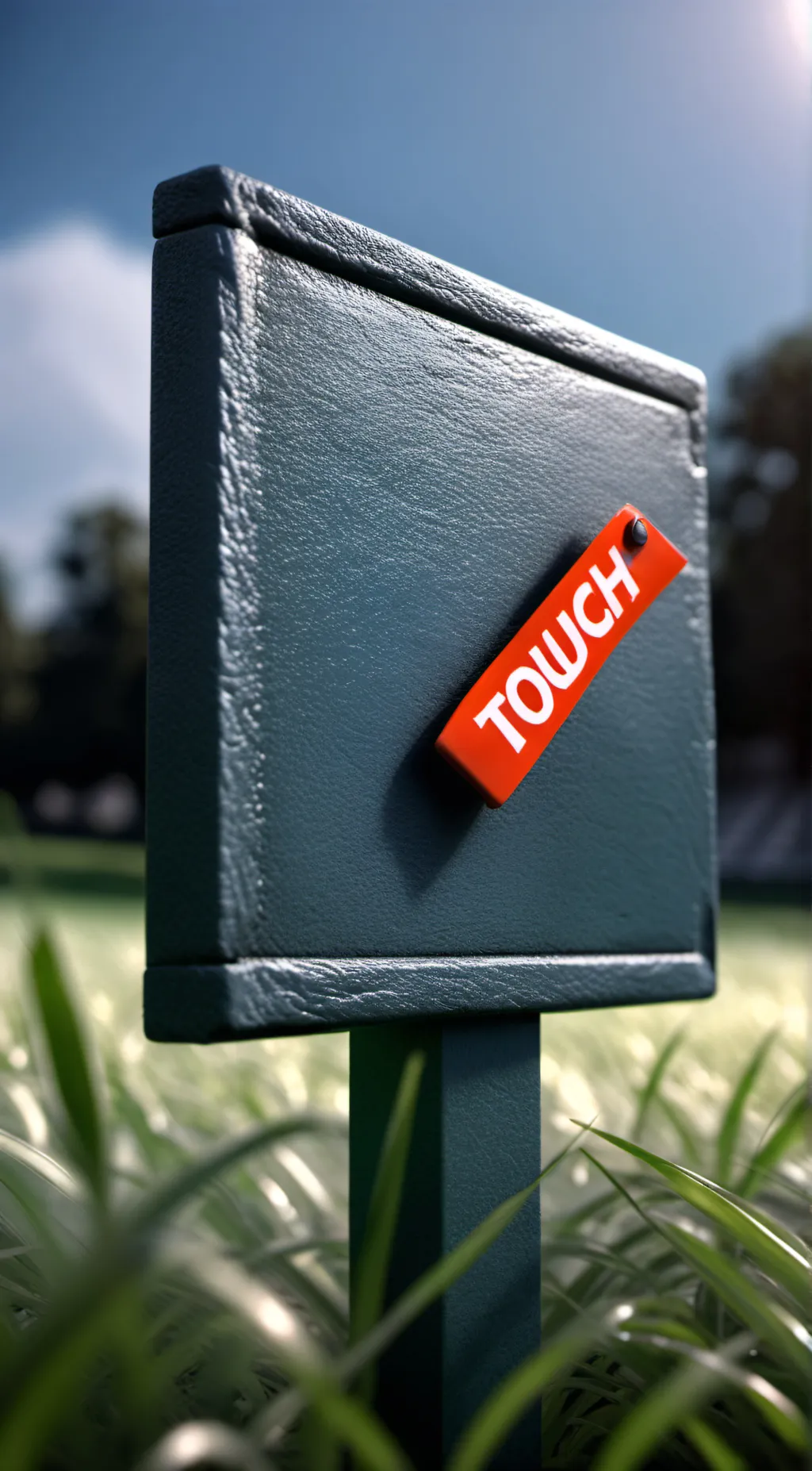 ai character: TOUCH GRASS!!!!!! background